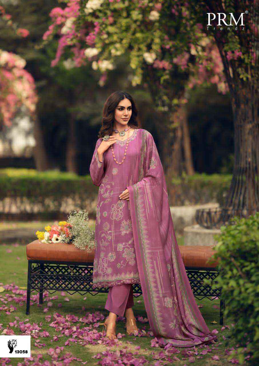 PRM Trendz Sisilya Viscose Dress Material 6 pcs Catalogue