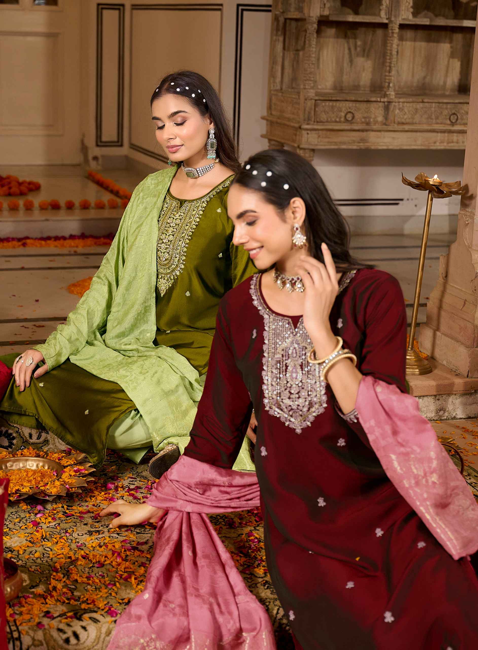Radhika Lifestyle Rahi Vol 1 Rangeela Silk Kurti Combo 6 pcs Catalogue