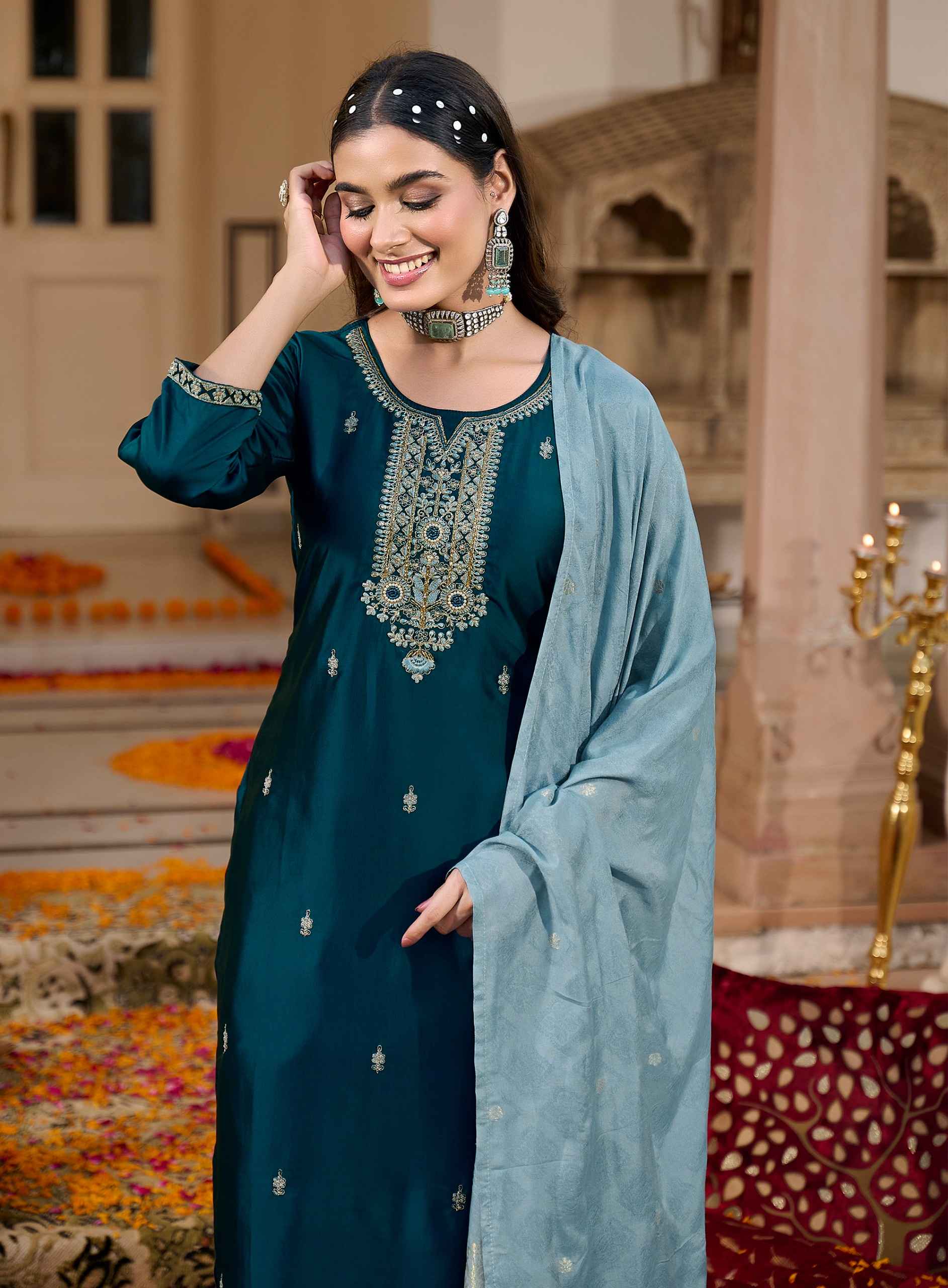 Radhika Lifestyle Rahi Vol 1 Rangeela Silk Kurti Combo 6 pcs Catalogue