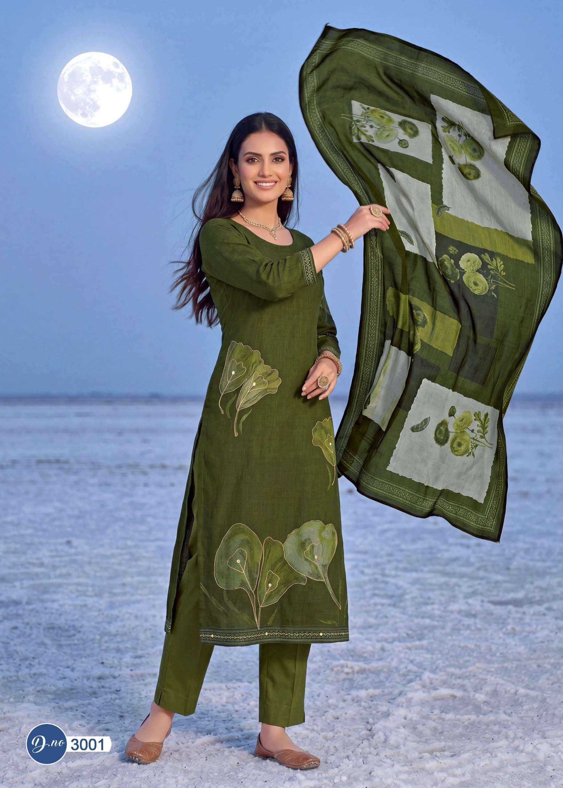 Rahi Fab Rising Gold Vol 3 Cotton Dress Material 8 pcs Catalogue