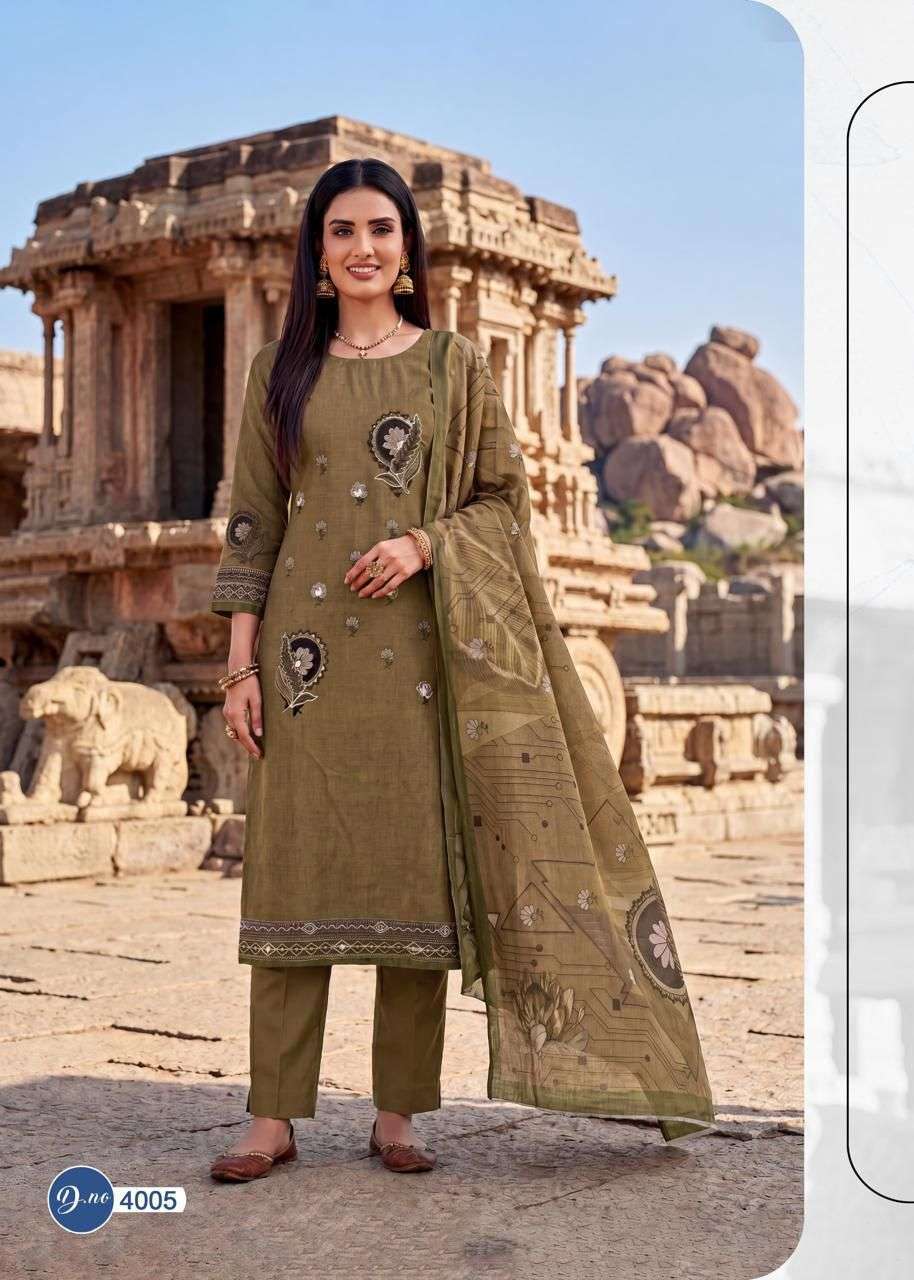 Rahi Fab Rising Silver Vol 4 Cotton Dress Material 8 pcs Catalogue