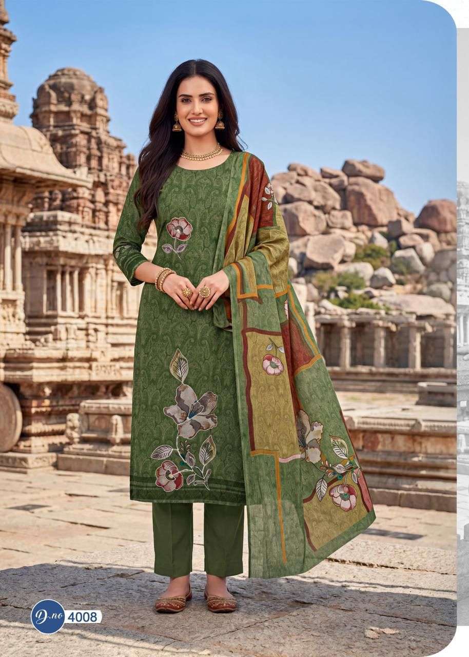Rahi Fab Rising Silver Vol 4 Cotton Dress Material 8 pcs Catalogue