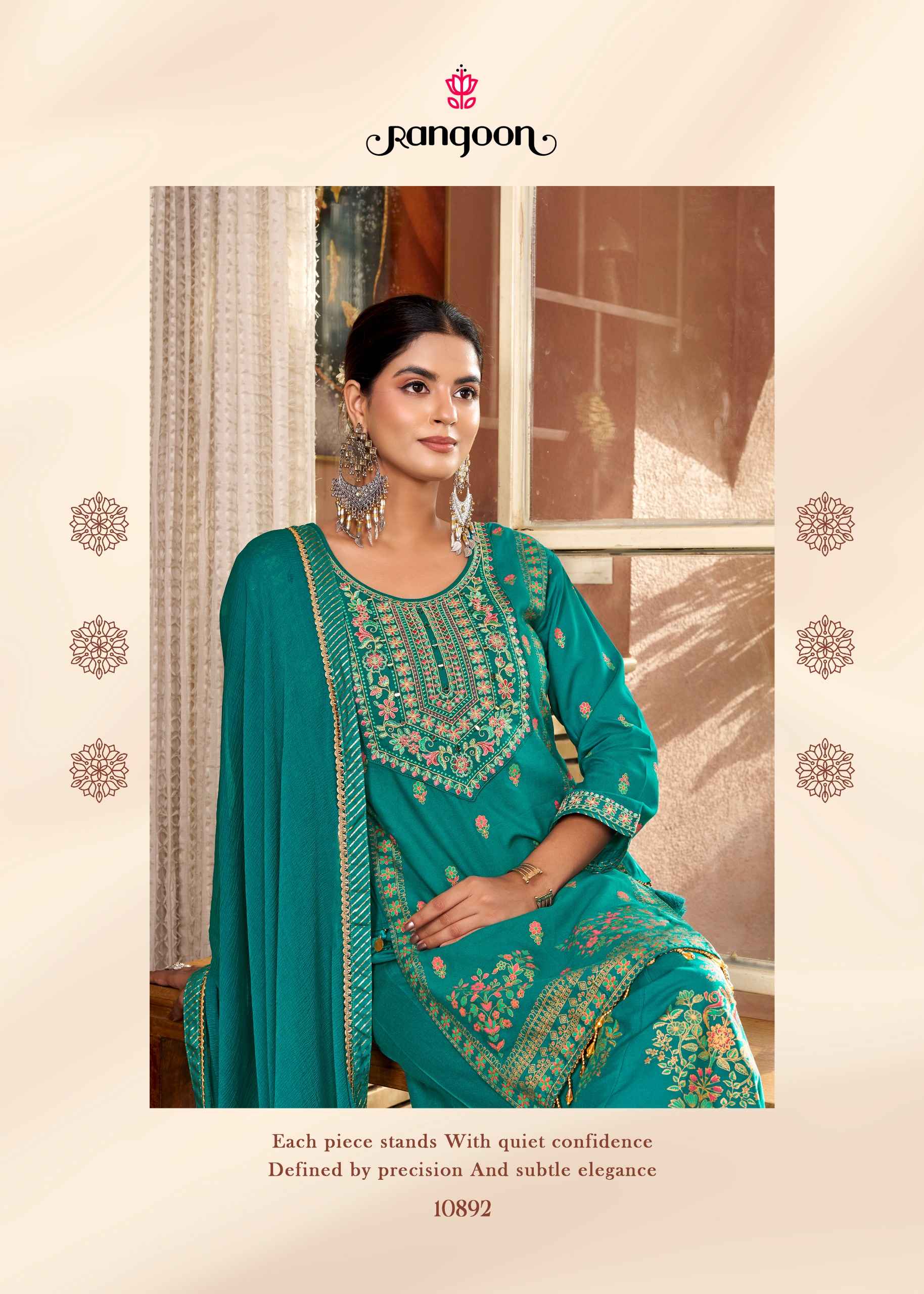 Rangoon Vriti Readymade Rayon Dress 4 pcs Catalogue