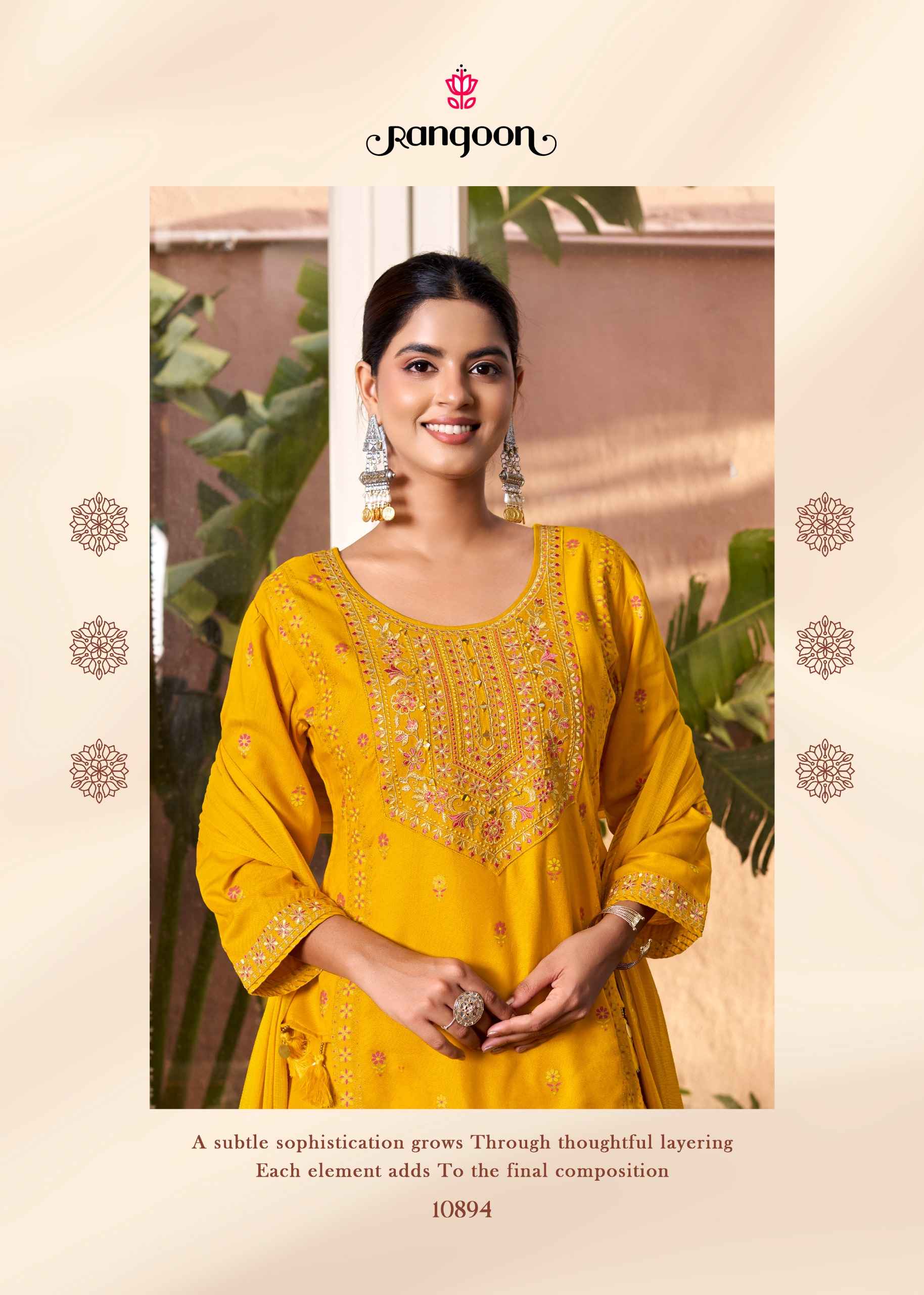 Rangoon Vriti Readymade Rayon Dress 4 pcs Catalogue