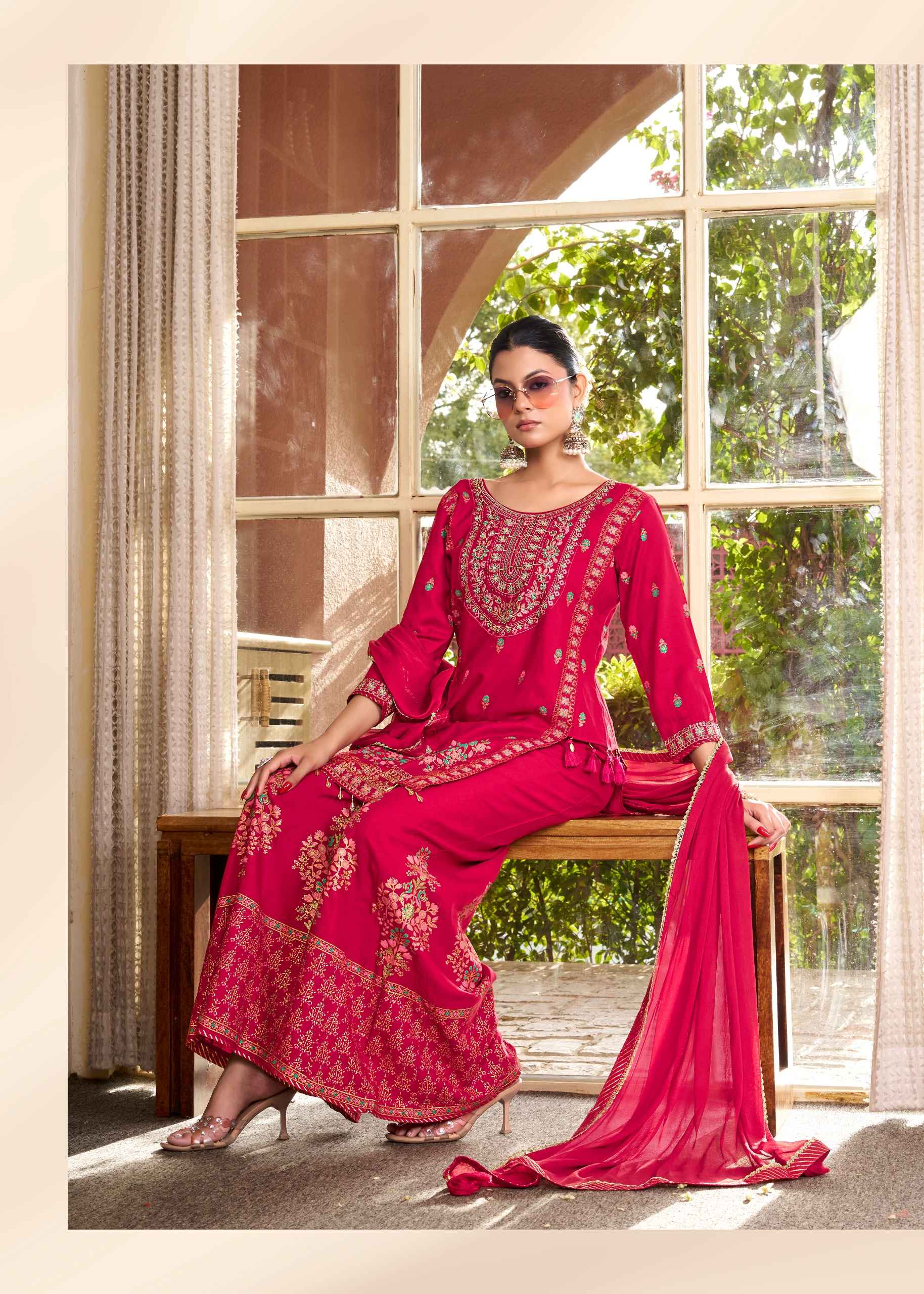 Rangoon Vriti Readymade Rayon Dress 4 pcs Catalogue