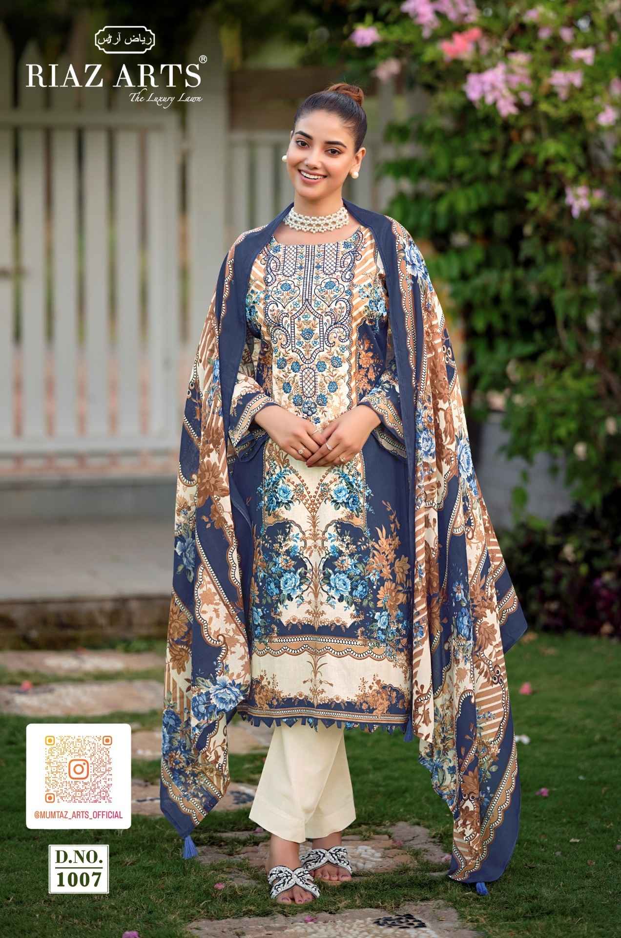 Riaz Arts Nayra Vol 44 Cotton Dress Material 8 pcs Catalogue