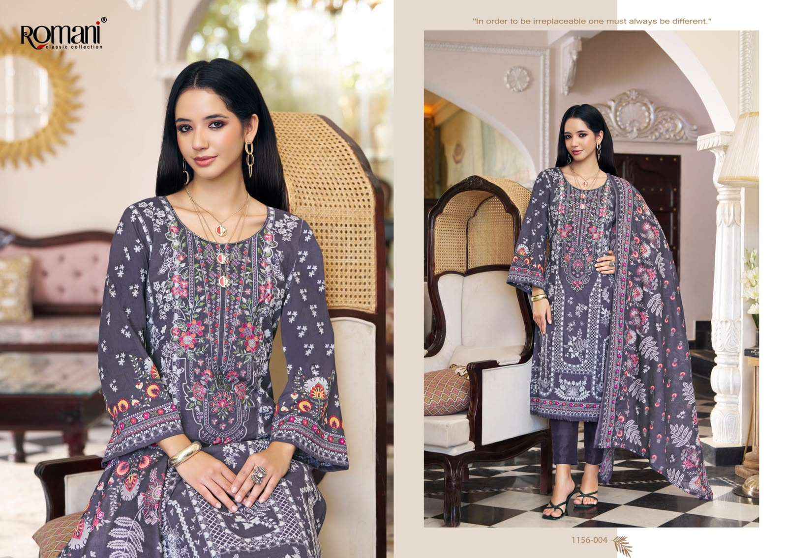 Romani Aarzu Vol 35 Cotton Dress Material 8 pcs Catalogue