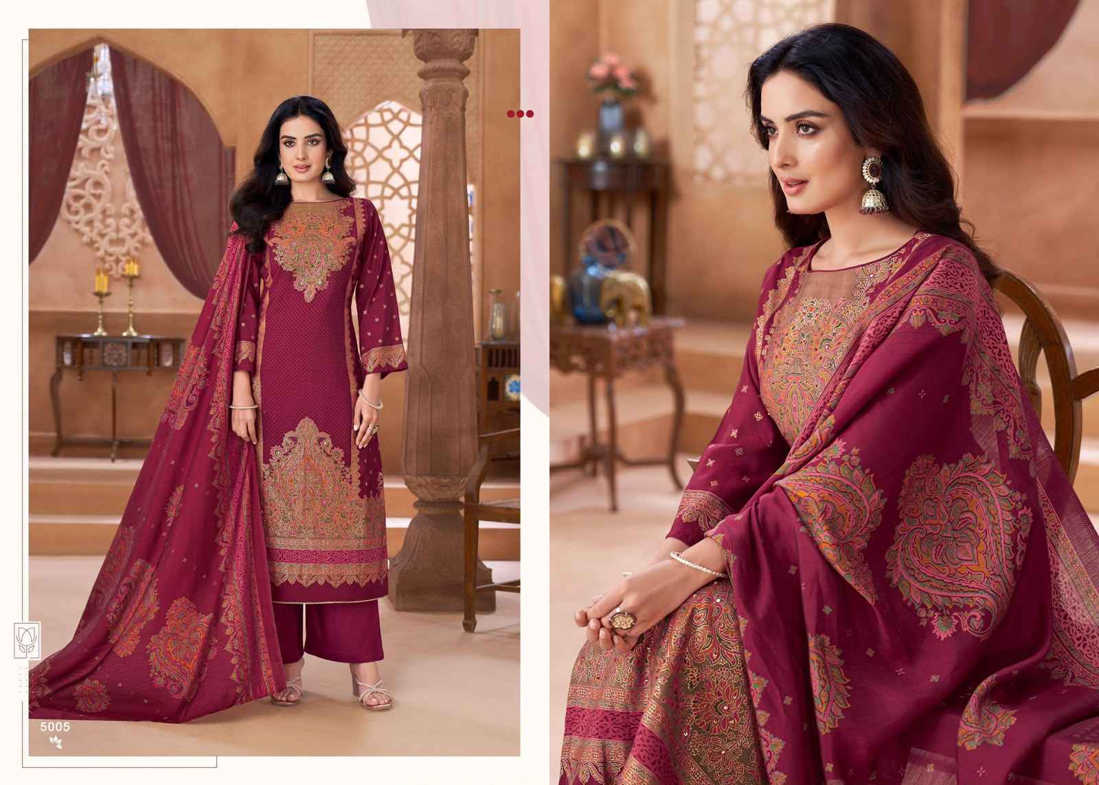 Salvi Fashion Safar Vol 5 Modal Silk Dress Material 8 pcs Catalogue