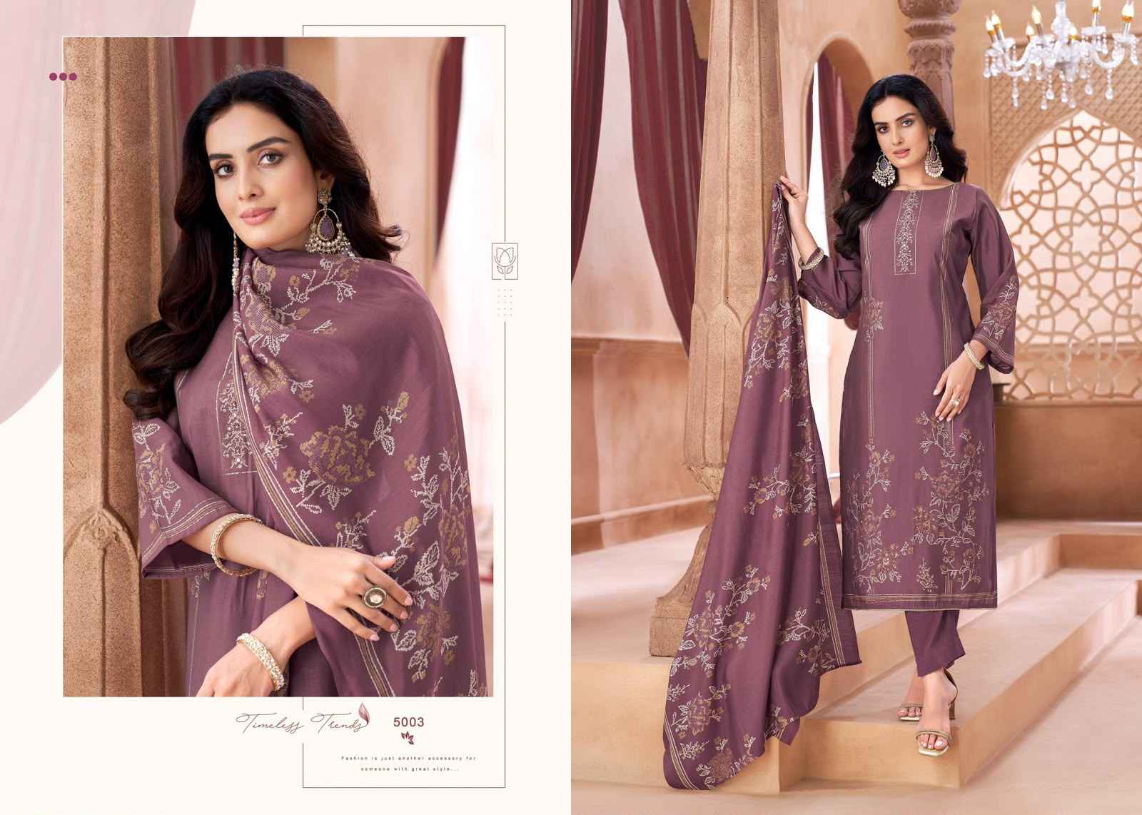 Salvi Fashion Safar Vol 5 Modal Silk Dress Material 8 pcs Catalogue