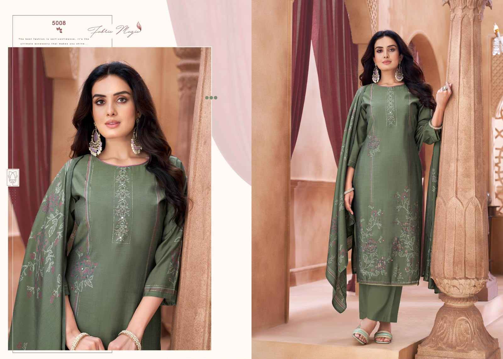 Salvi Fashion Safar Vol 5 Modal Silk Dress Material 8 pcs Catalogue