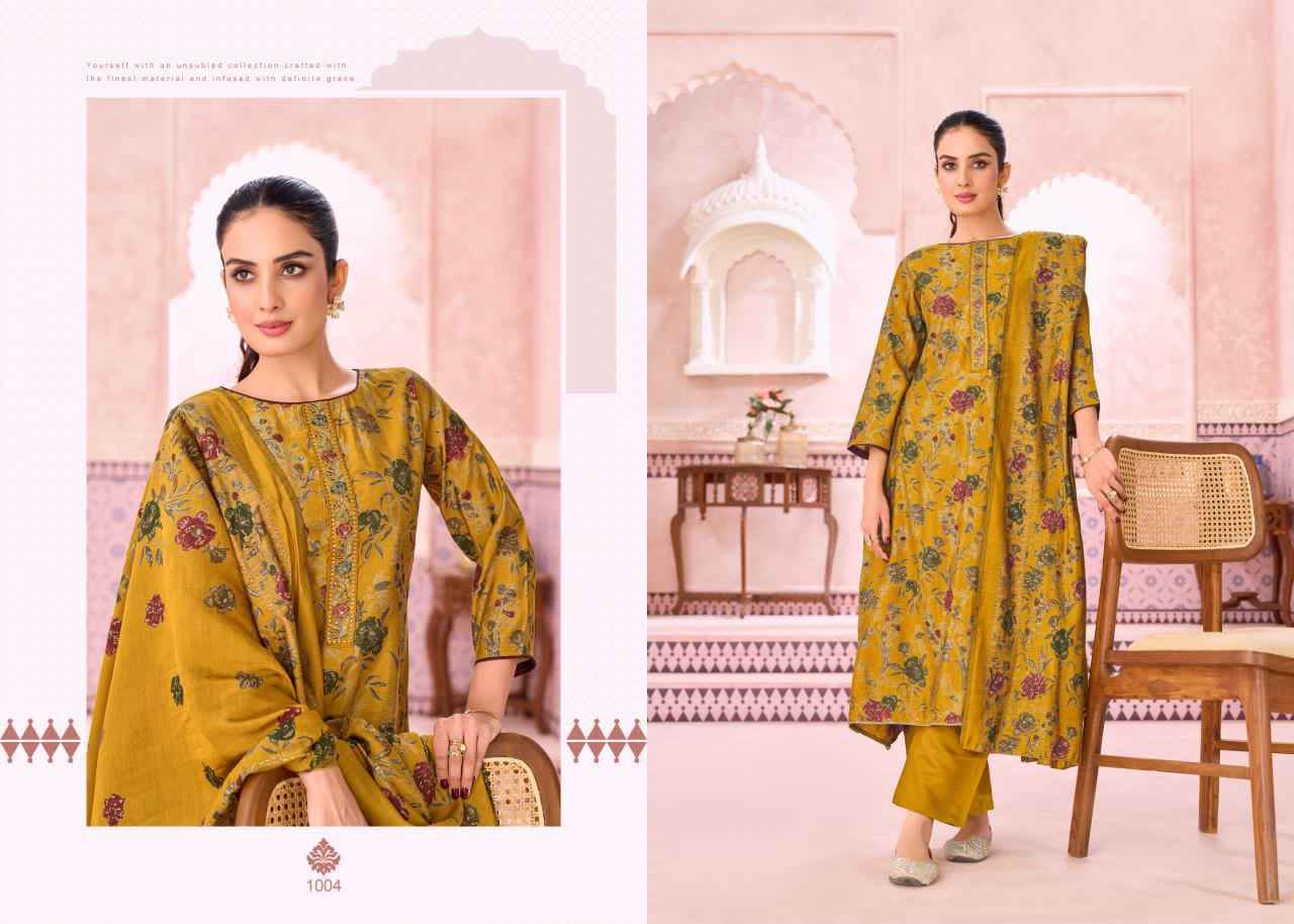Salvi Fashion Sayuri Silk Plus Modal Silk Dress Material 8 pcs Catalogue