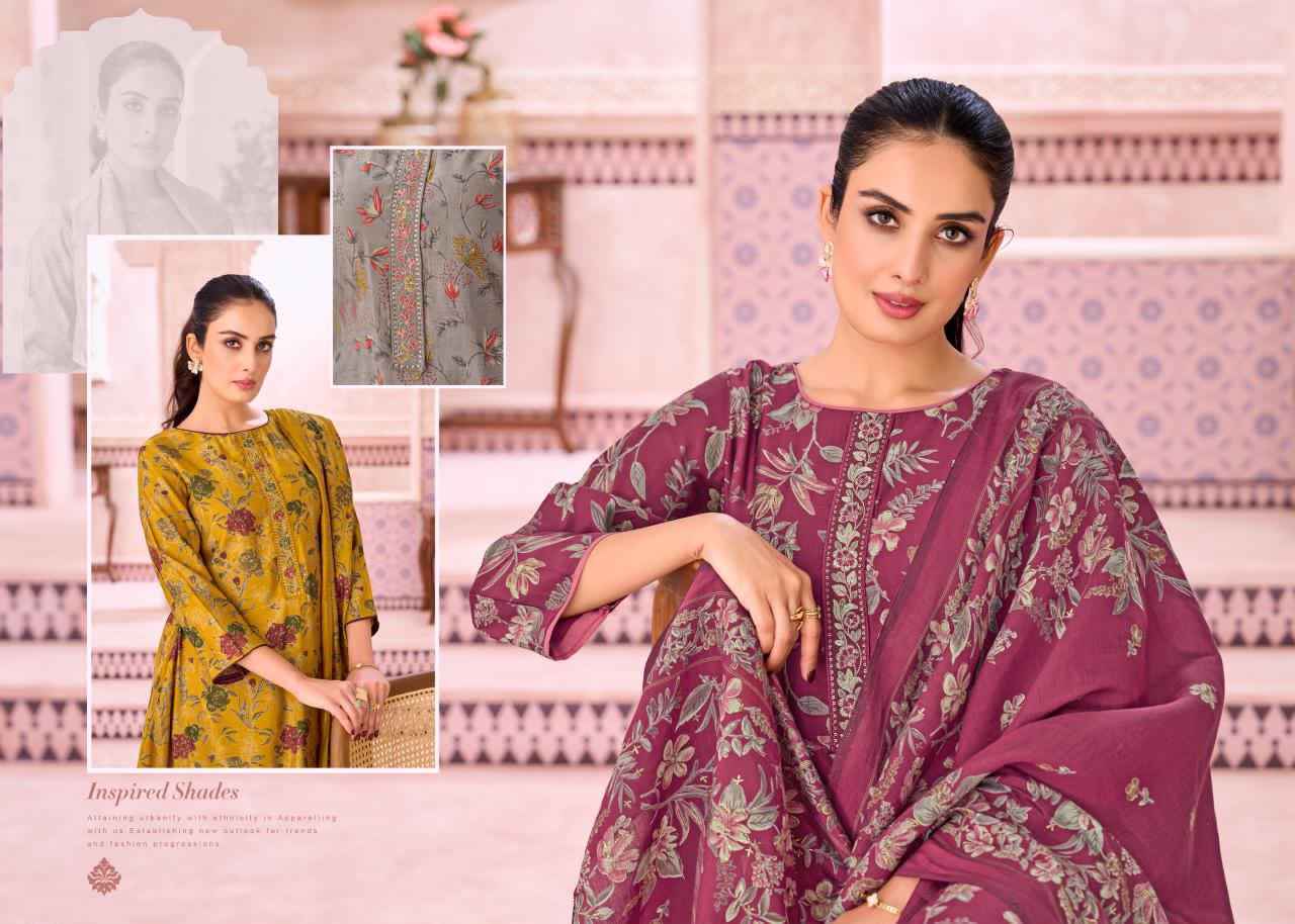 Salvi Fashion Sayuri Silk Plus Modal Silk Dress Material 8 pcs Catalogue