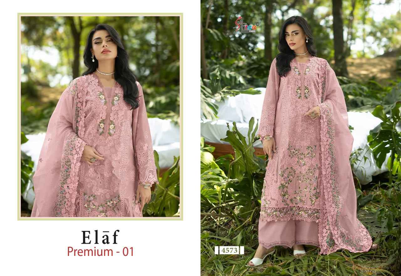 Shree Fabs Elaf Premium 01 Cotton Dress Material 6 pcs Catalogue