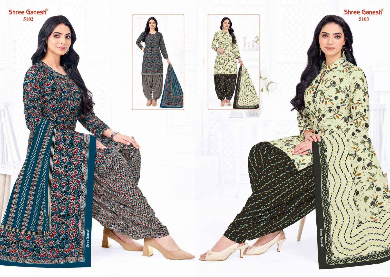 Shree Ganesh Hansika Vol 31 Patiyala Special Cotton Dress Material 36 pcs Catalogue