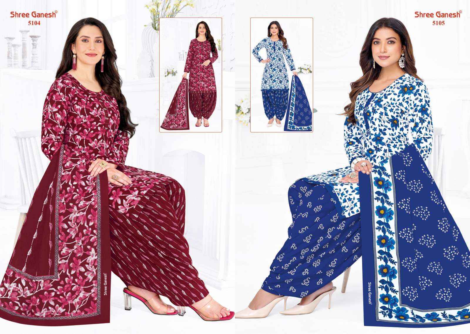 Shree Ganesh Hansika Vol 31 Patiyala Special Cotton Dress Material 36 pcs Catalogue