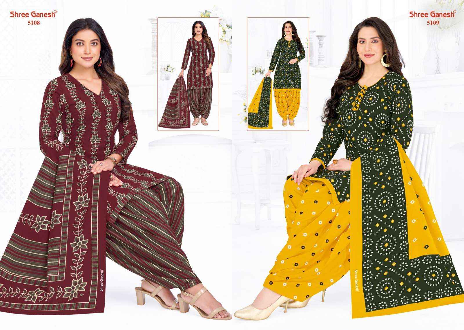 Shree Ganesh Hansika Vol 31 Patiyala Special Cotton Dress Material 36 pcs Catalogue