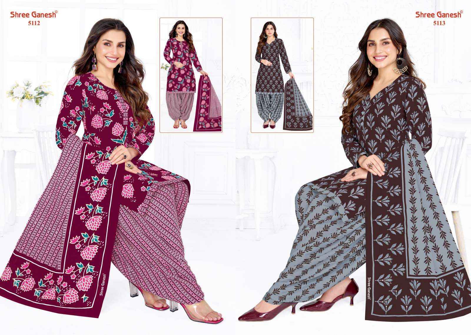 Shree Ganesh Hansika Vol 31 Patiyala Special Cotton Dress Material 36 pcs Catalogue