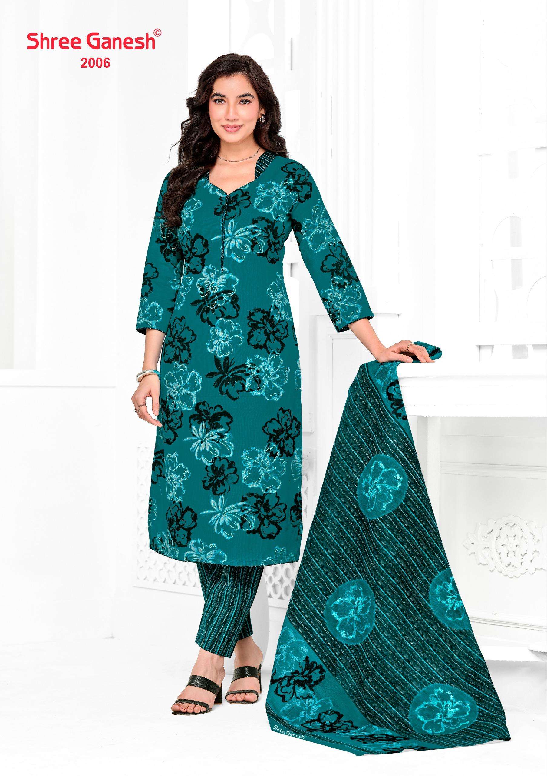 Shree Ganesh Vaani Vol 10 Cotton Dress Materal 36 pcs Catalogue