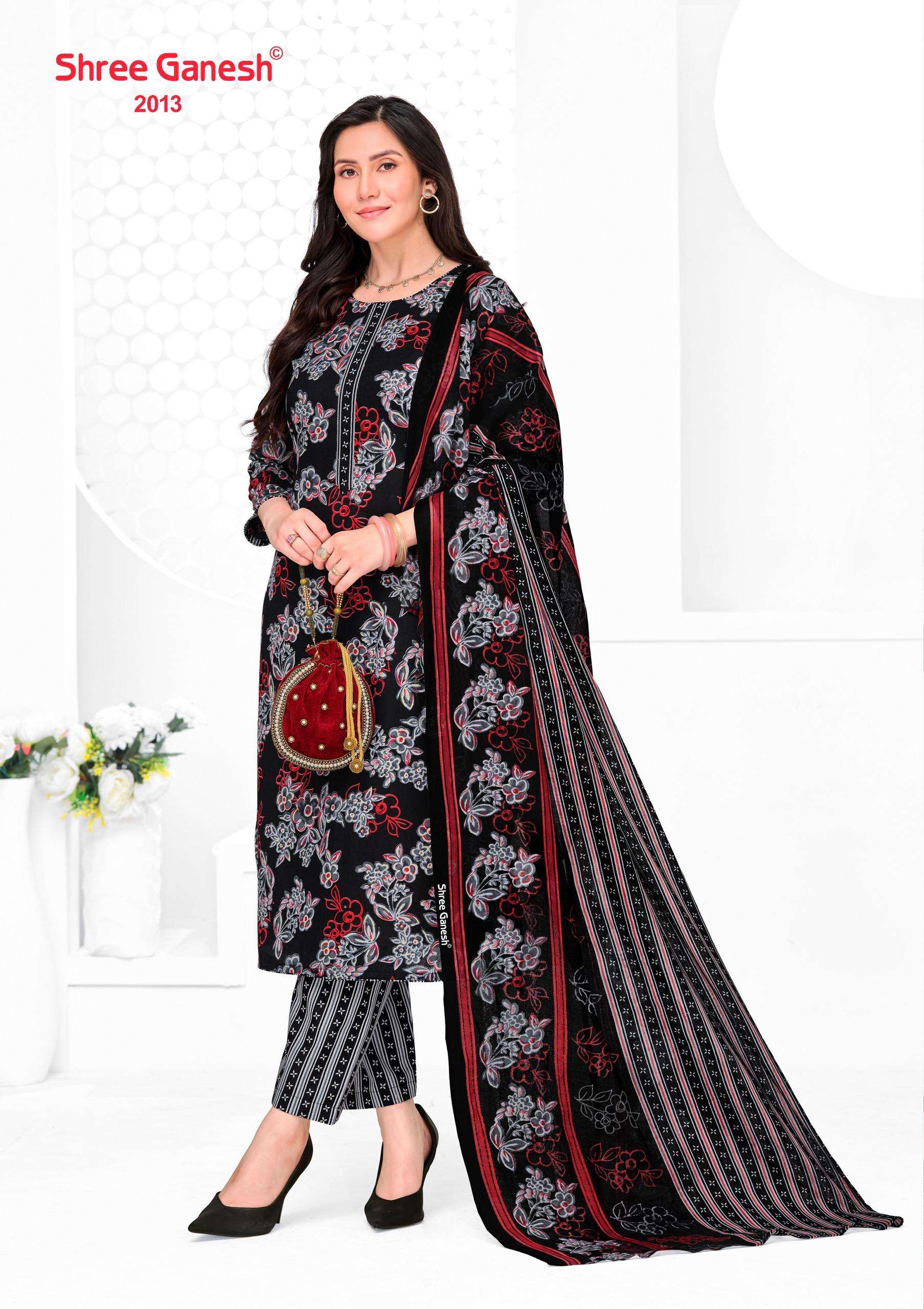 Shree Ganesh Vaani Vol 10 Cotton Dress Materal 36 pcs Catalogue