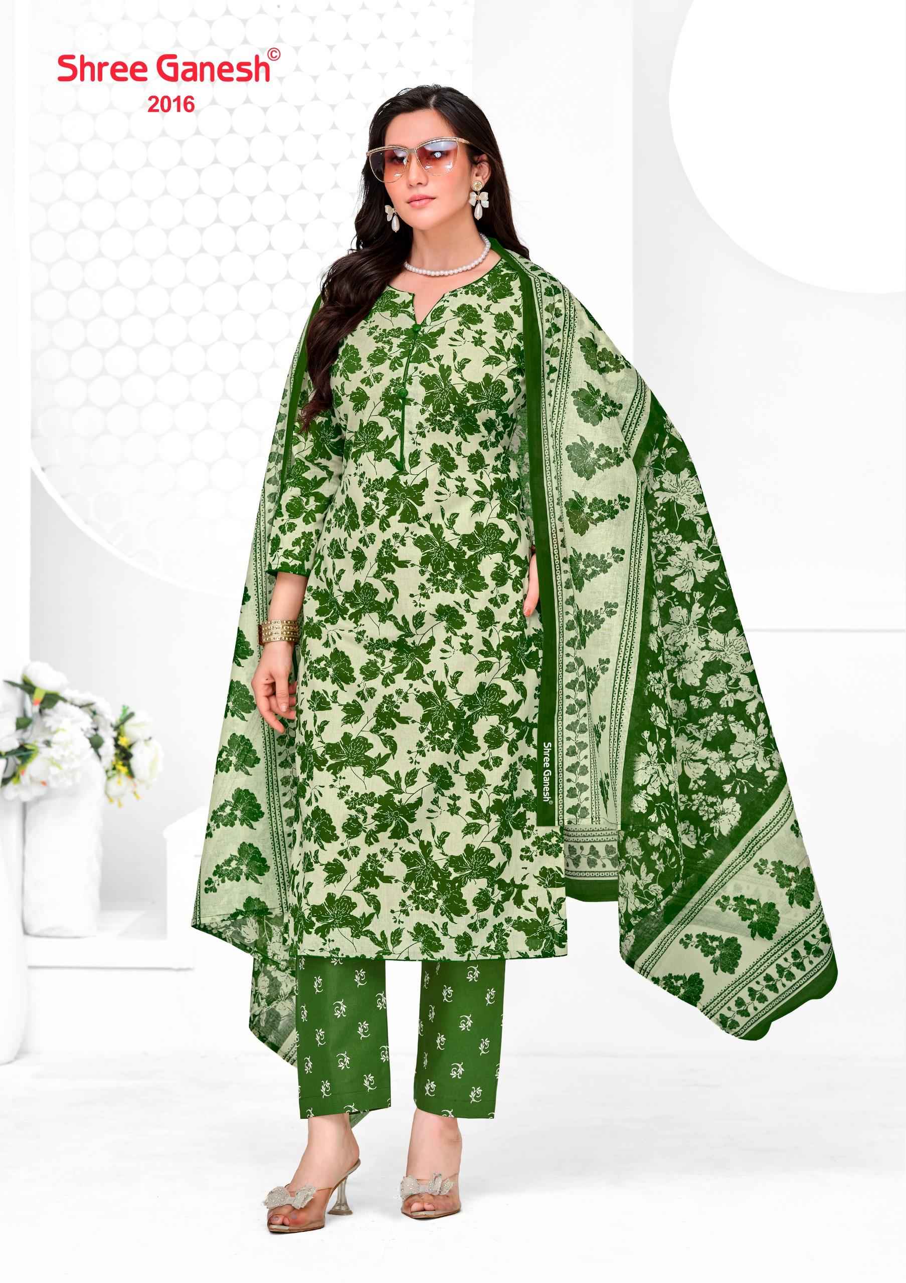 Shree Ganesh Vaani Vol 10 Cotton Dress Materal 36 pcs Catalogue