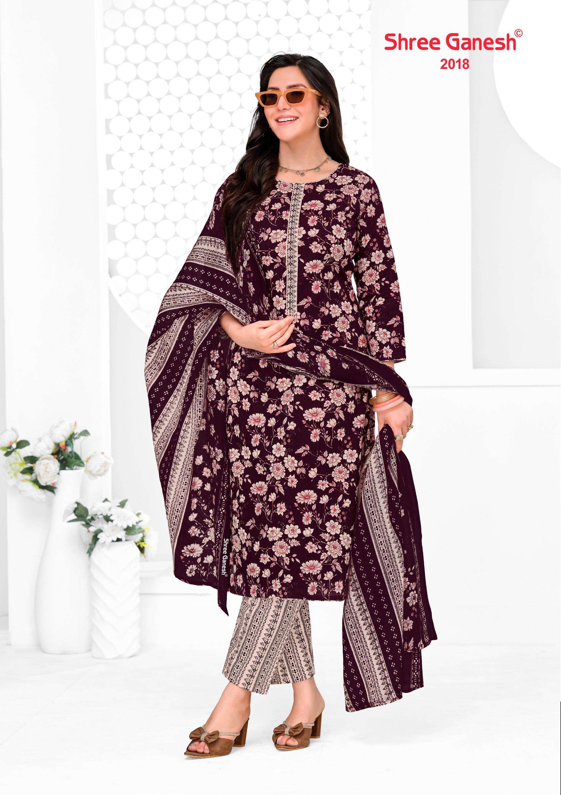 Shree Ganesh Vaani Vol 10 Cotton Dress Materal 36 pcs Catalogue