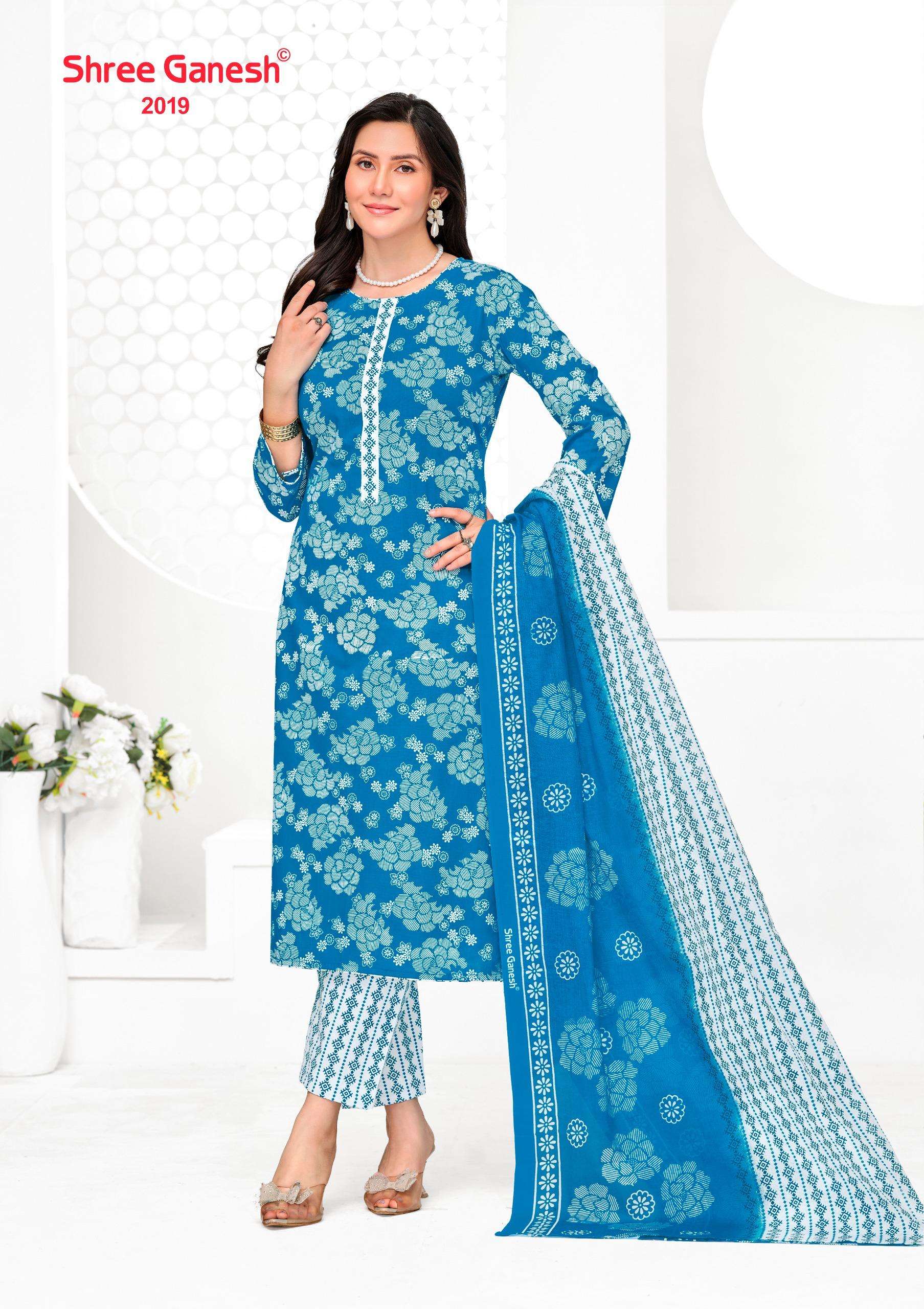 Shree Ganesh Vaani Vol 10 Cotton Dress Materal 36 pcs Catalogue