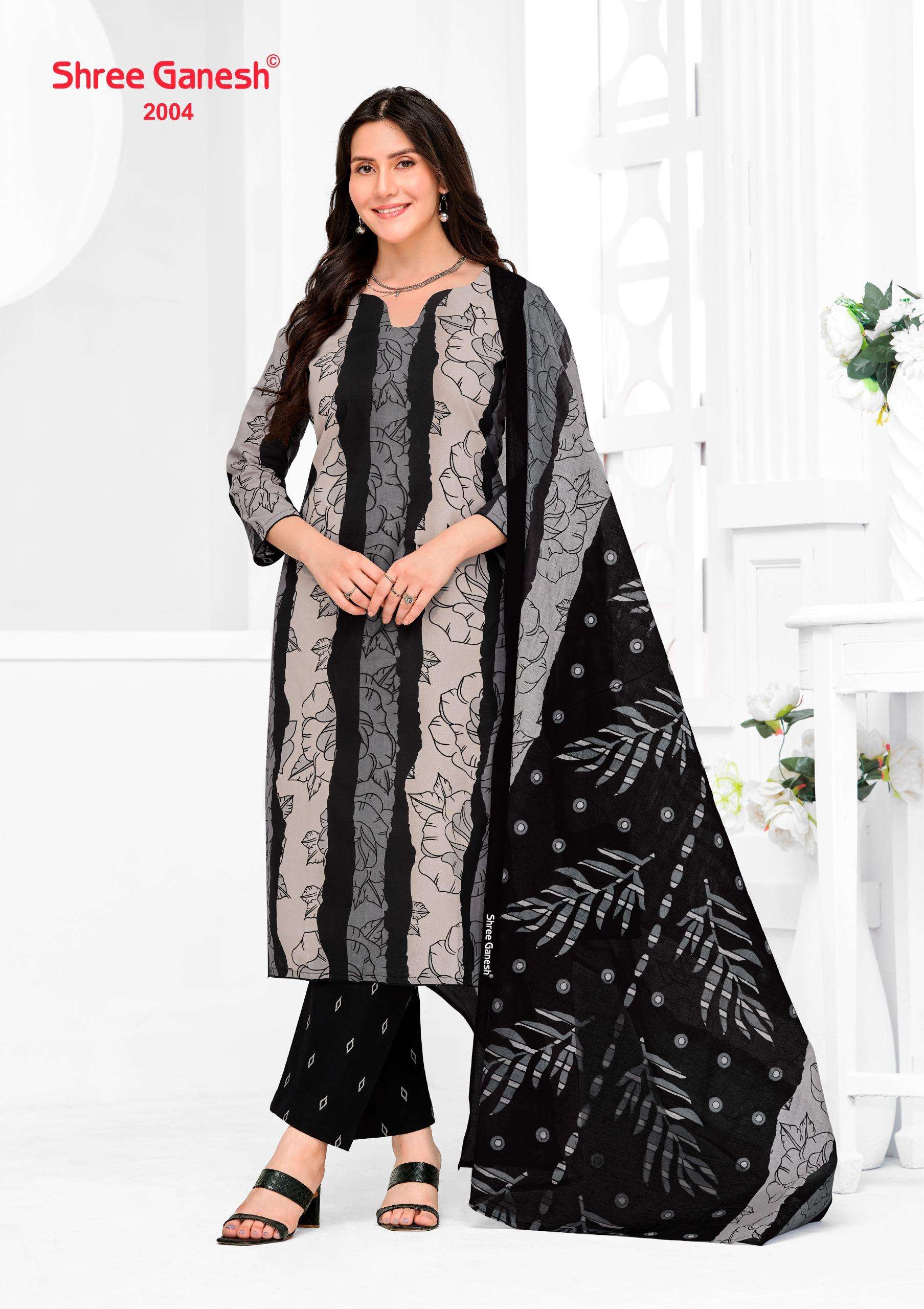 Shree Ganesh Vaani Vol 10 Cotton Dress Materal 36 pcs Catalogue