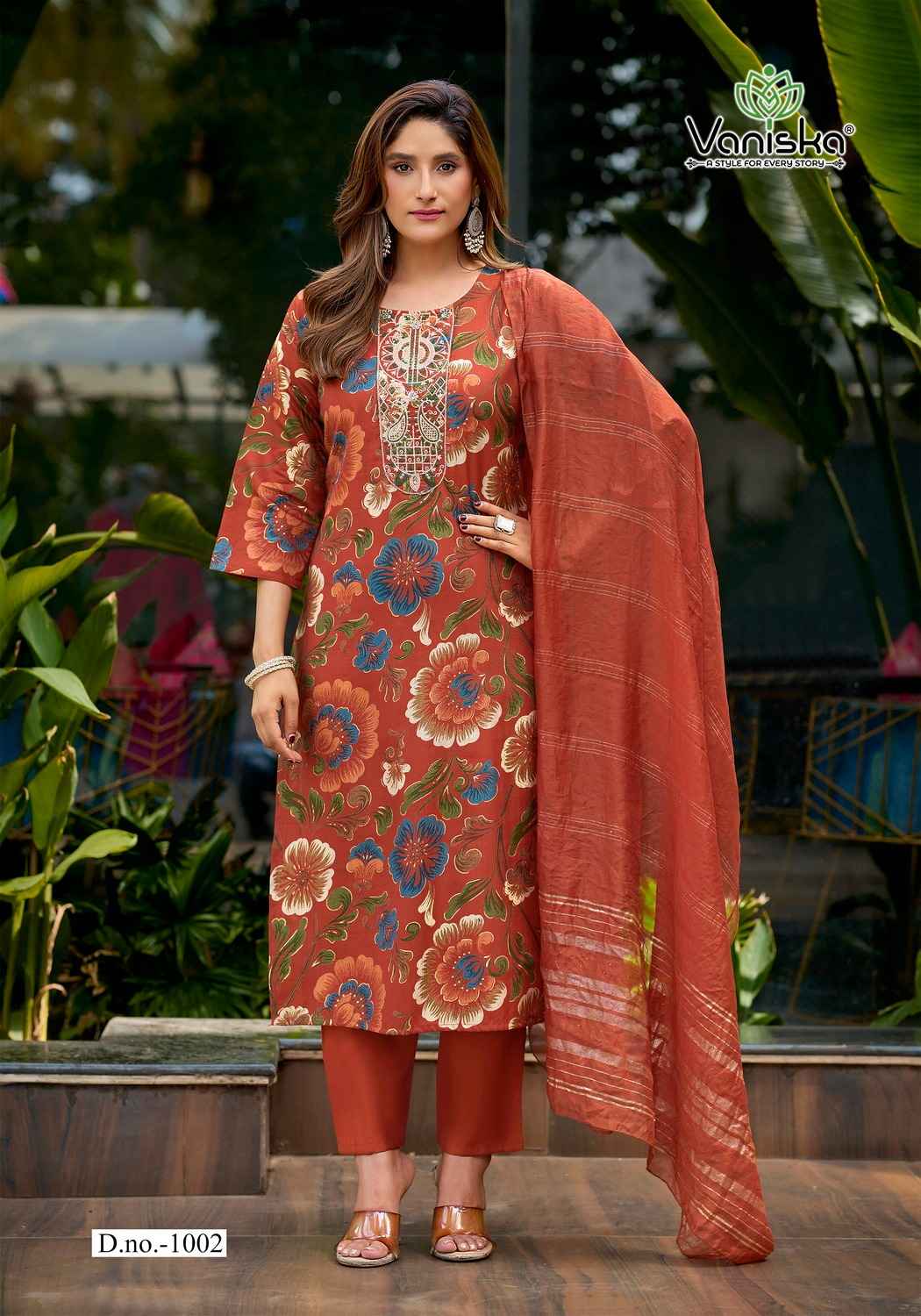 Vaniska Fashion Fiona Vertican Kurti Combo 8 pcs Catalogue