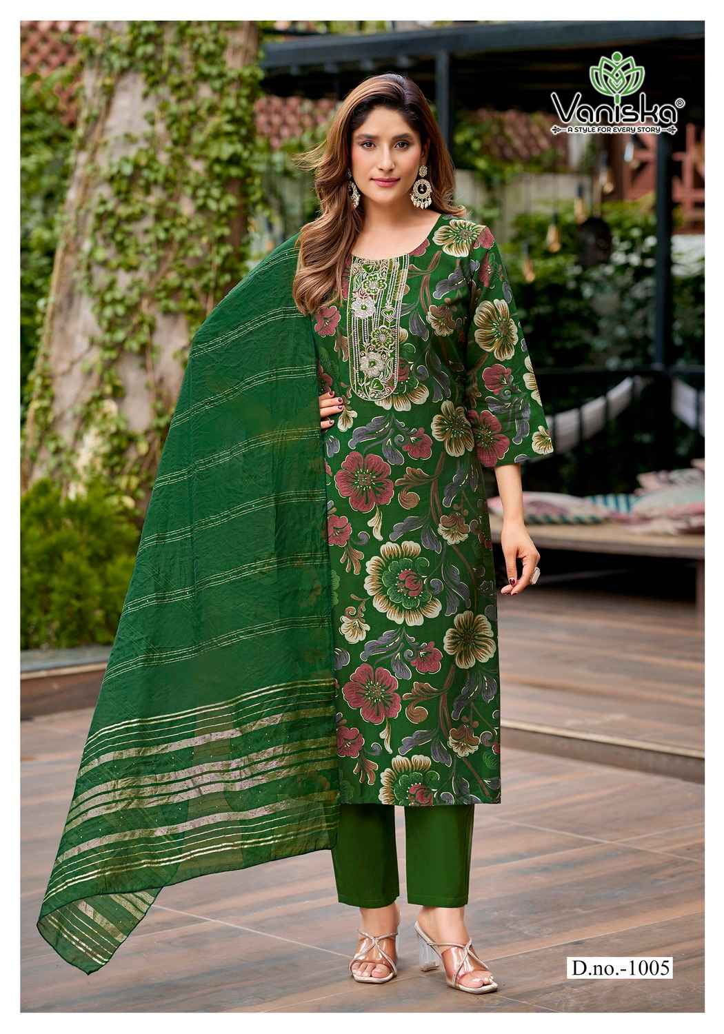Vaniska Fashion Fiona Vertican Kurti Combo 8 pcs Catalogue