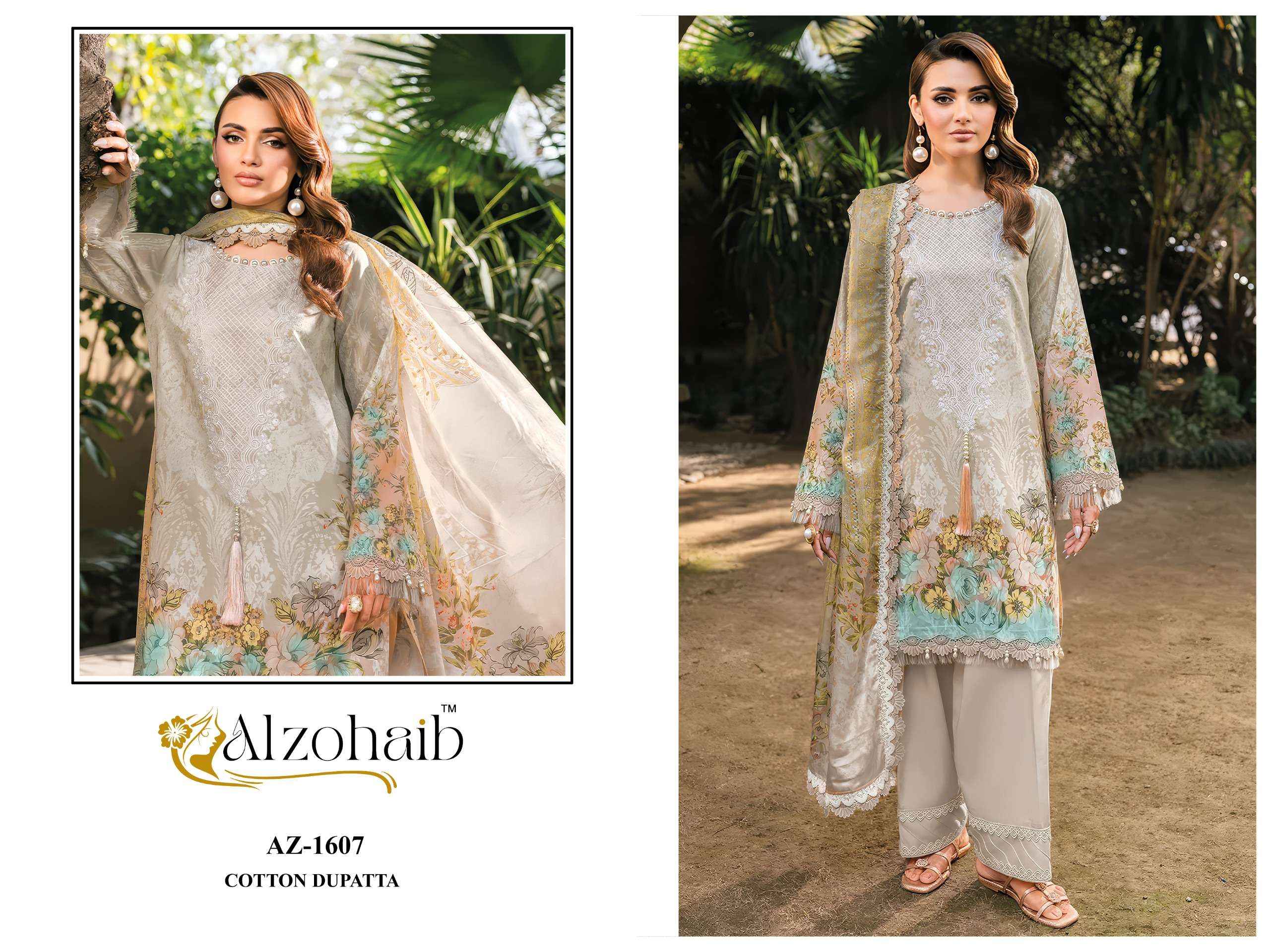 Al Zohaib Noura Vol 2 Cotton Dress Material 4 pcs Catalogue
