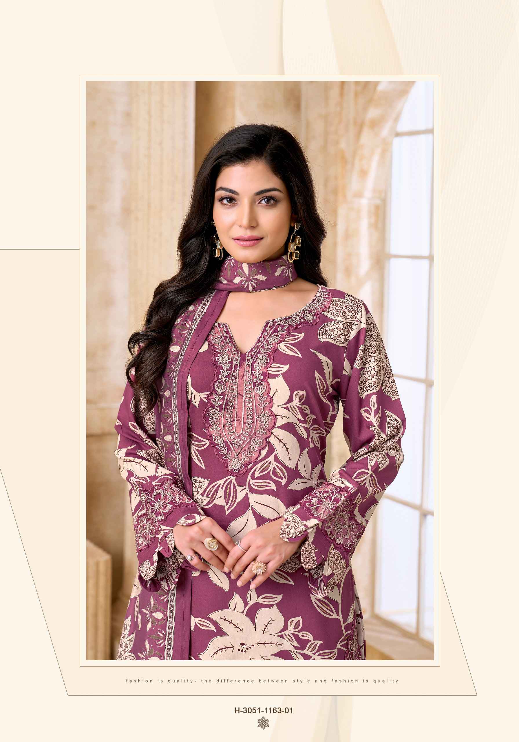 Alok Apple Cut Viscose Reyon Dress Material 6 pcs Catalogue