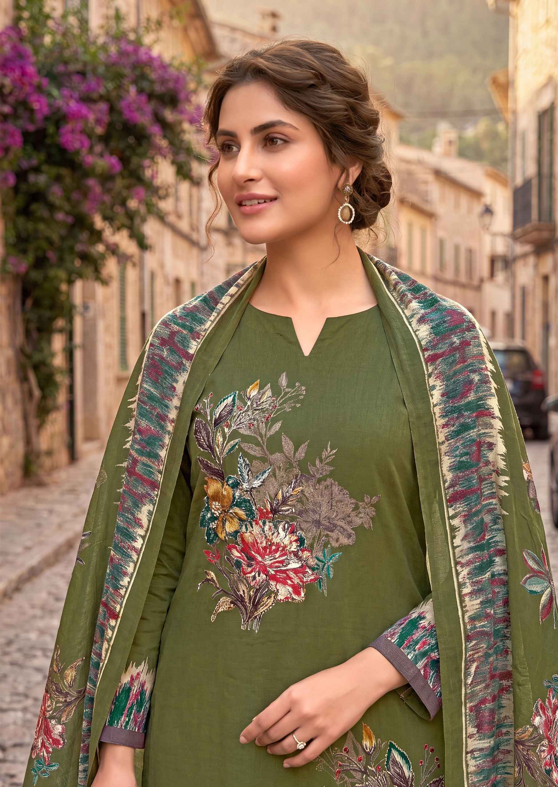 Harshit Fashion Dorika Mudaal Dress Material 6 pcs Catalogue