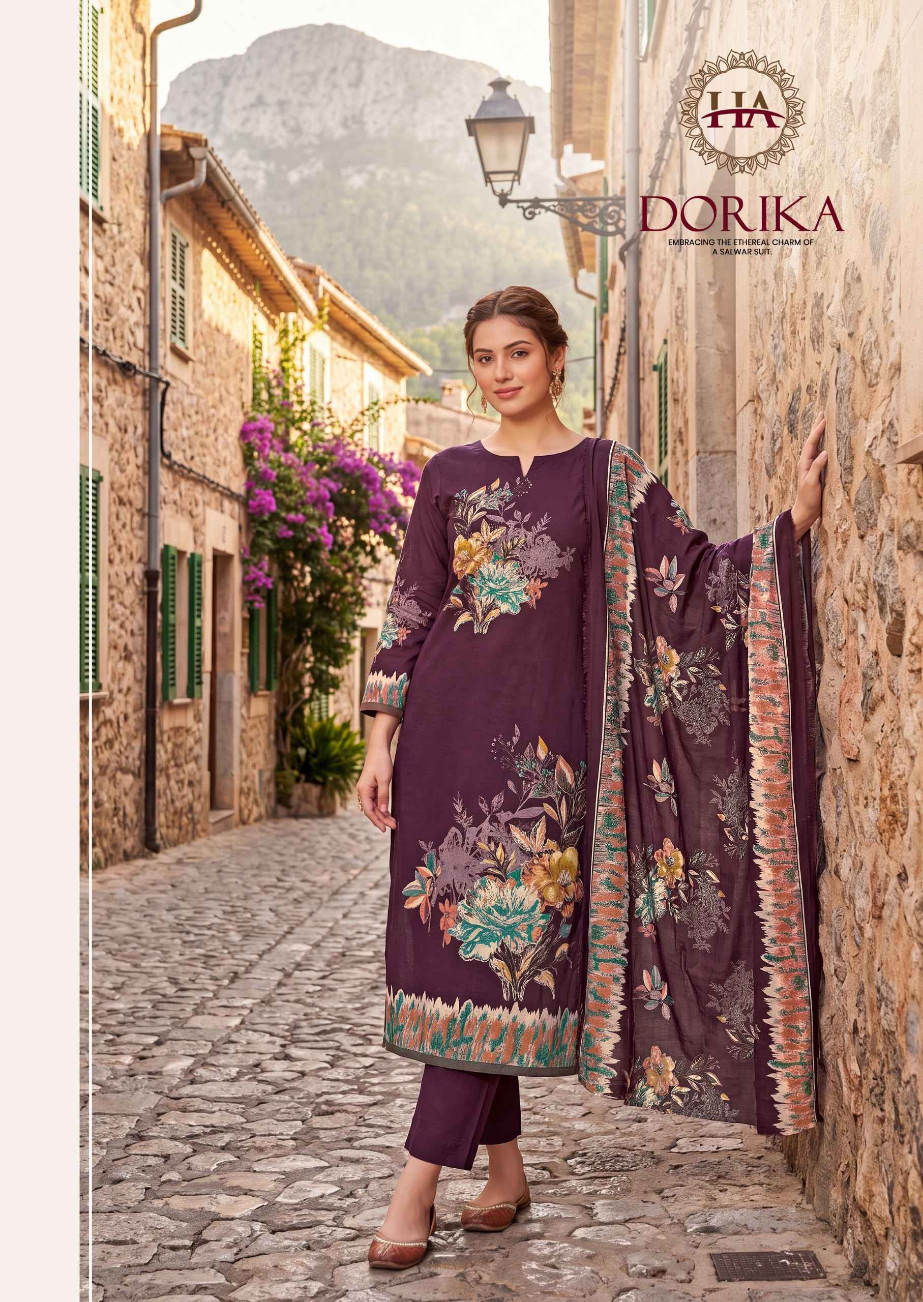 Harshit Fashion Dorika Mudaal Dress Material 6 pcs Catalogue