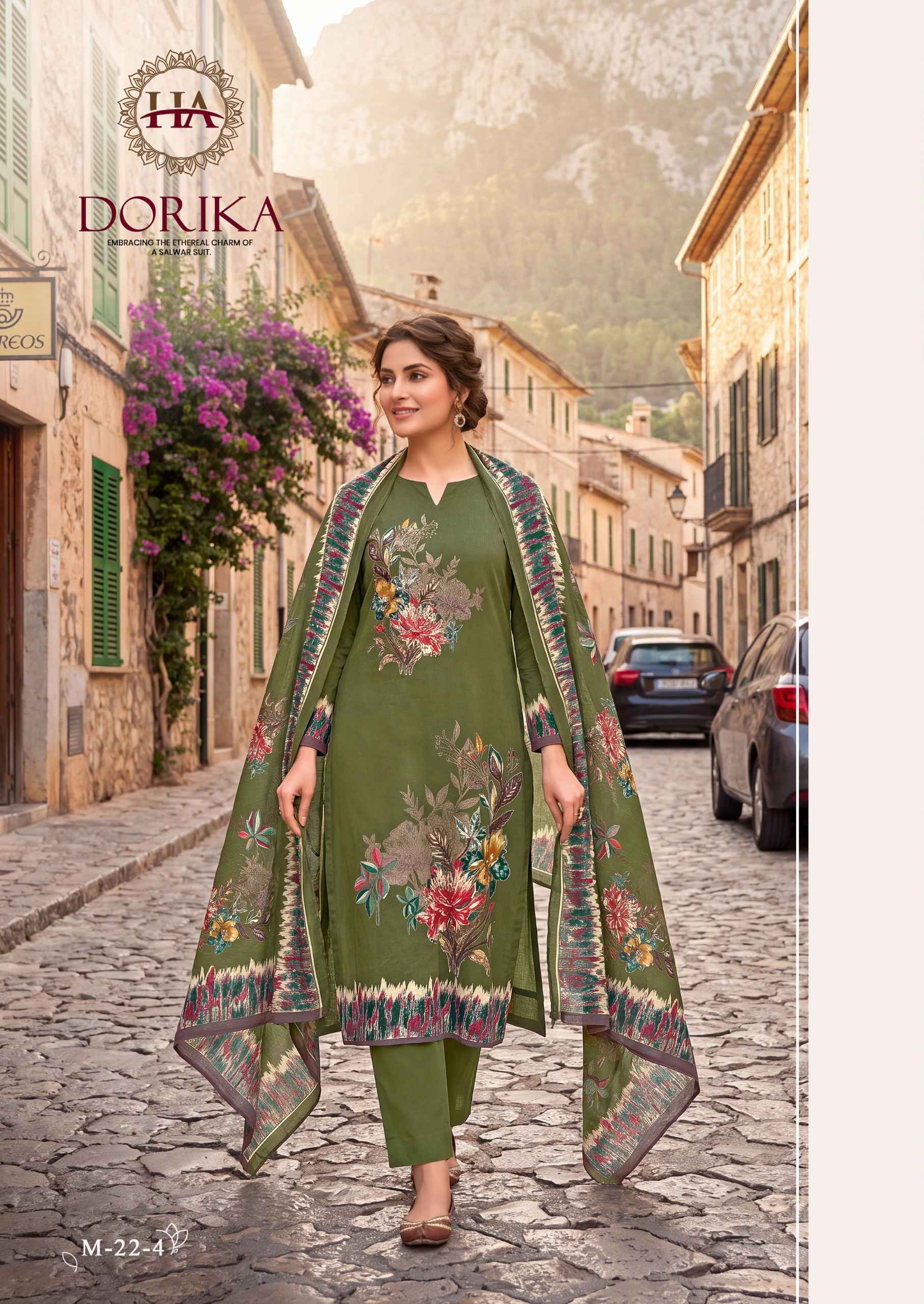 Harshit Fashion Dorika Mudaal Dress Material 6 pcs Catalogue
