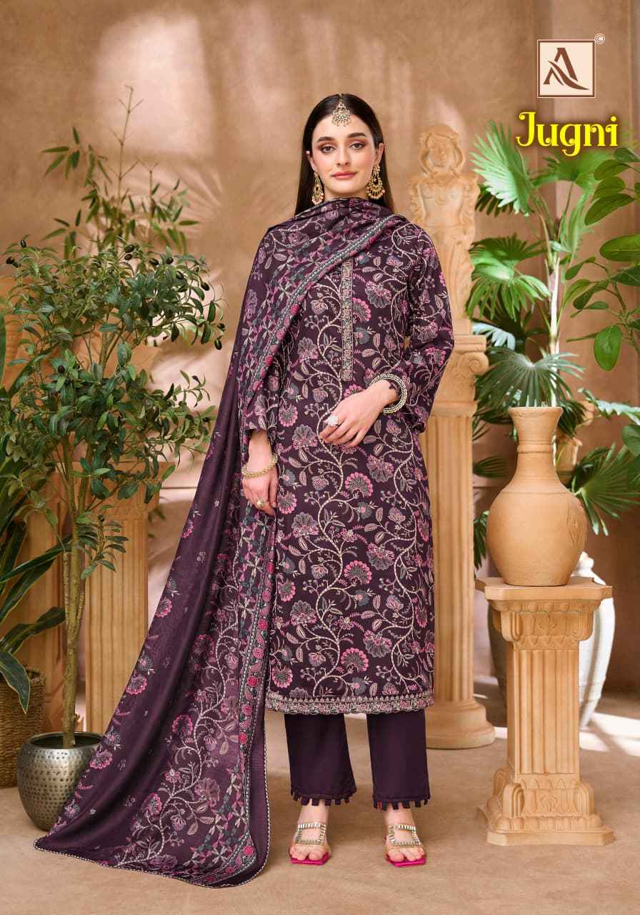 Alok Jugni Zam Dress Material 6 pcs Catalogue