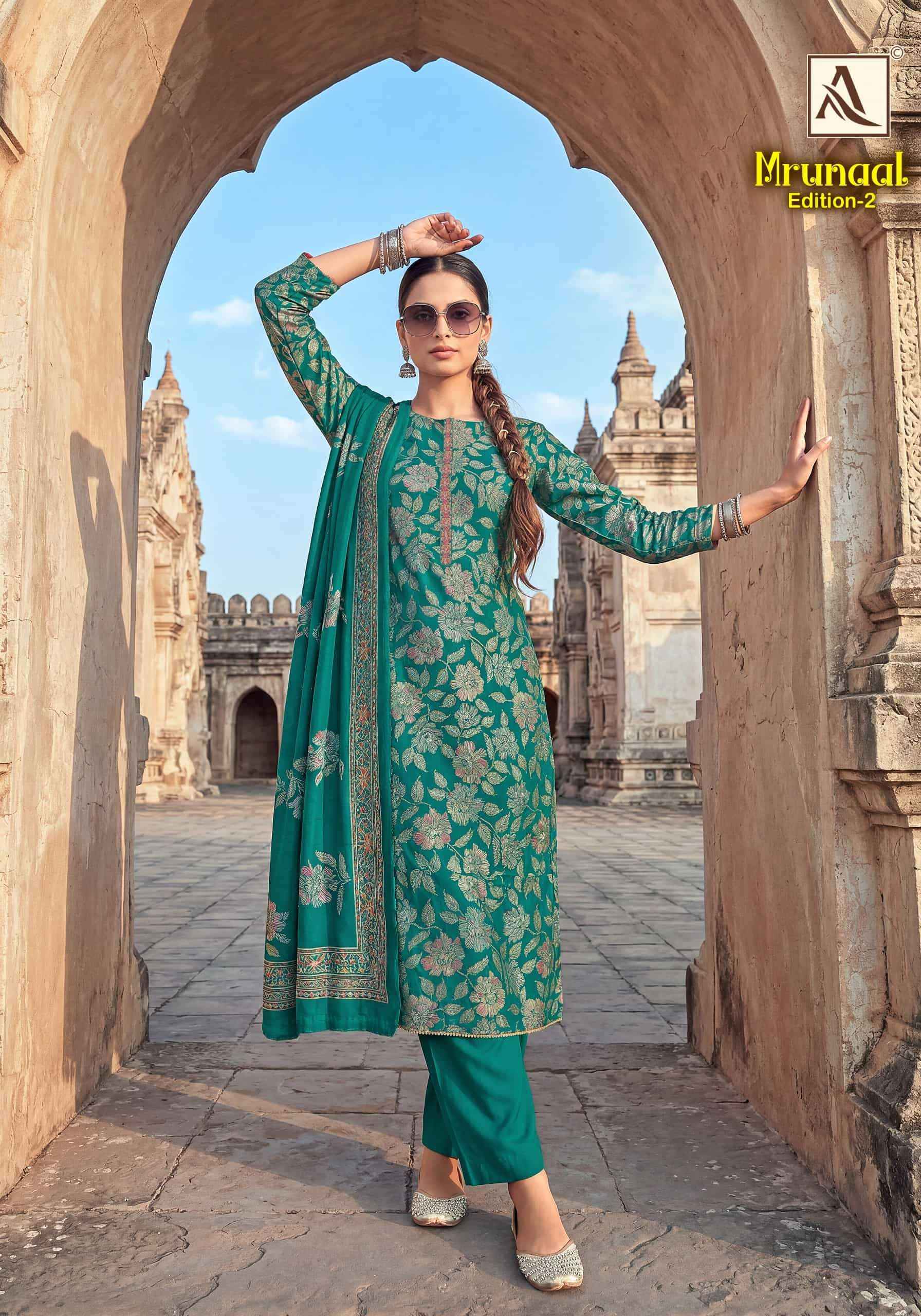 Alok Mrunaal Edition 2 Zam Dress Material 4 pcs Catalogue