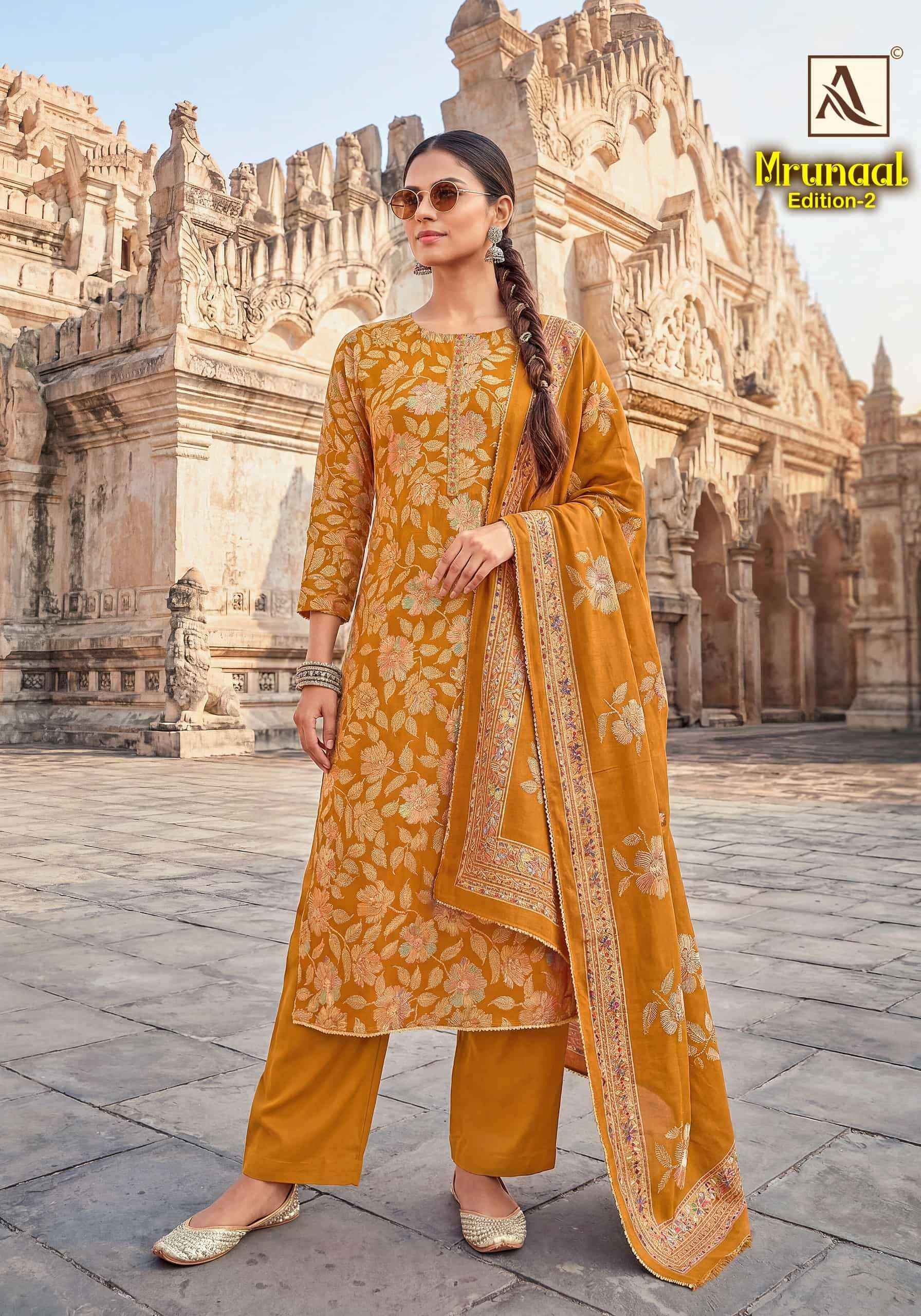 Alok Mrunaal Edition 2 Zam Dress Material 4 pcs Catalogue