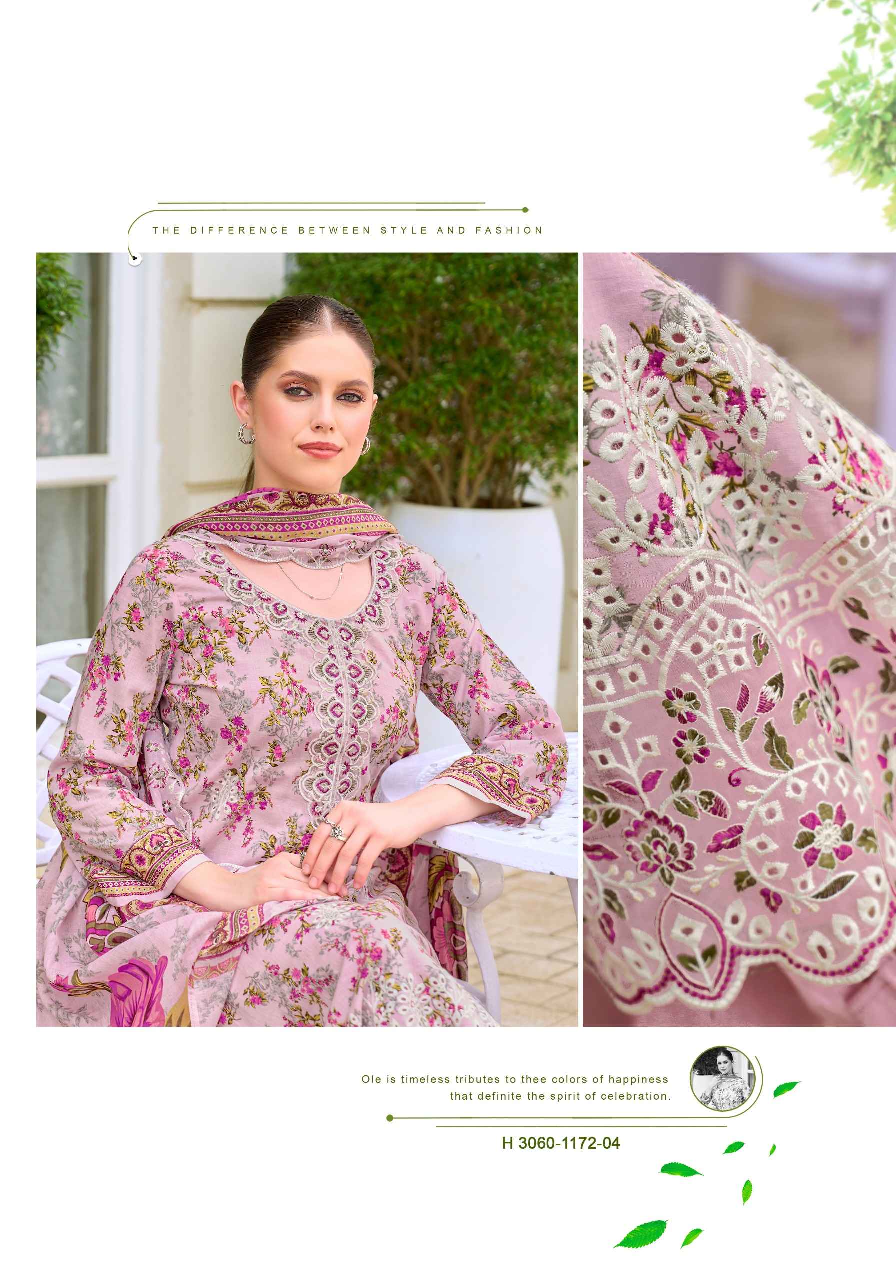 Alok Rabia Butt Cambric Cotton Dress Material 8 pcs Catalogue