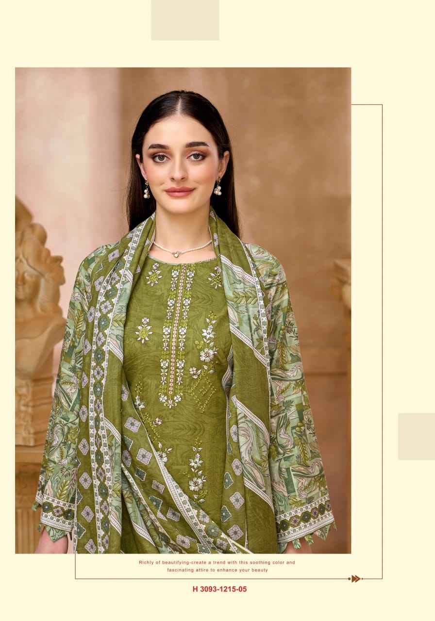 Alok Rihaana Edition 22 Cambric Cotton Dress Material 6 pcs Catalogue