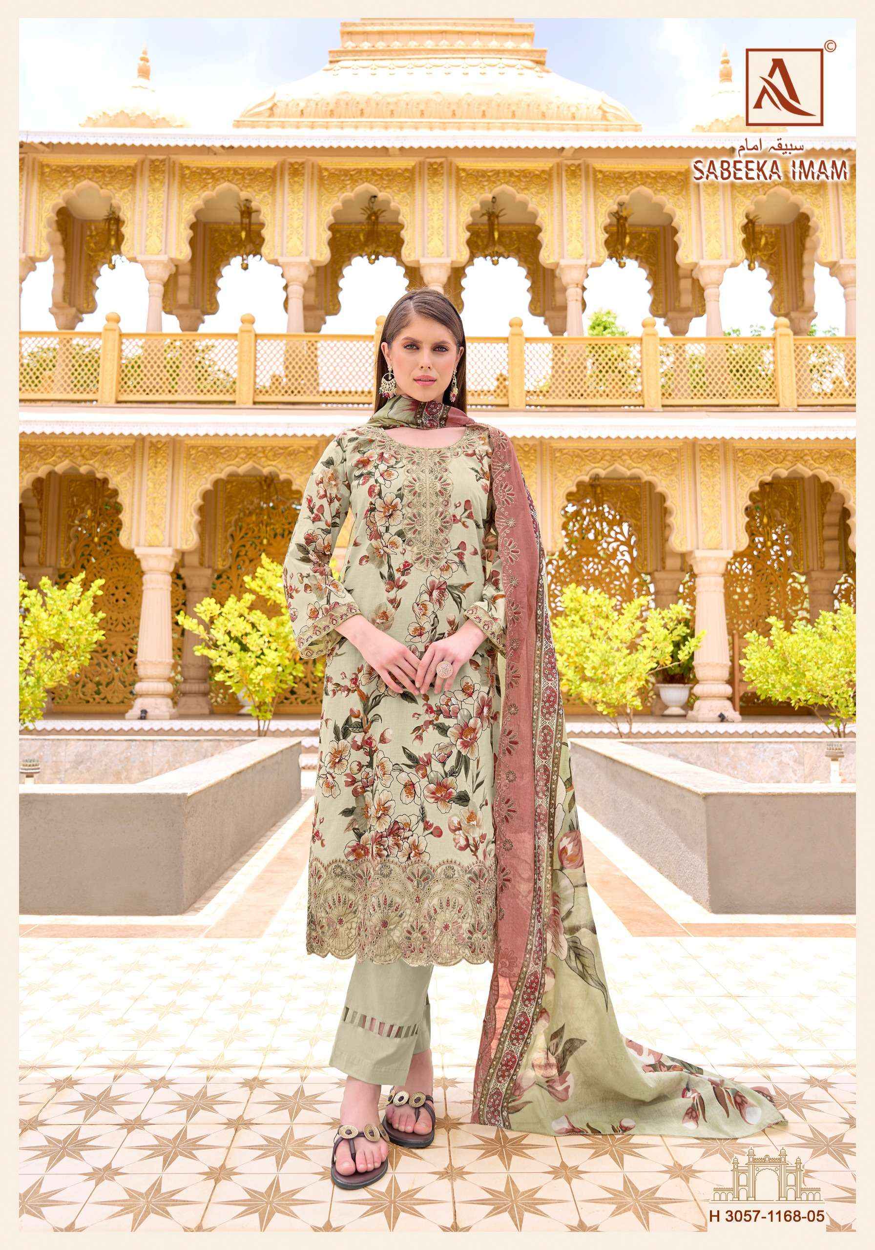 Alok Sabeeka Imam Cambric Cotton Dress Material 8 pcs Catalogue