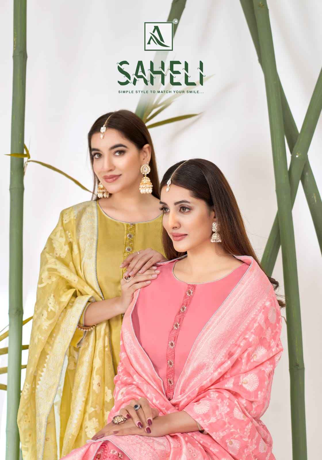 Alok Saheli Zam Cotton Dress Material 6 pcs Catalogue
