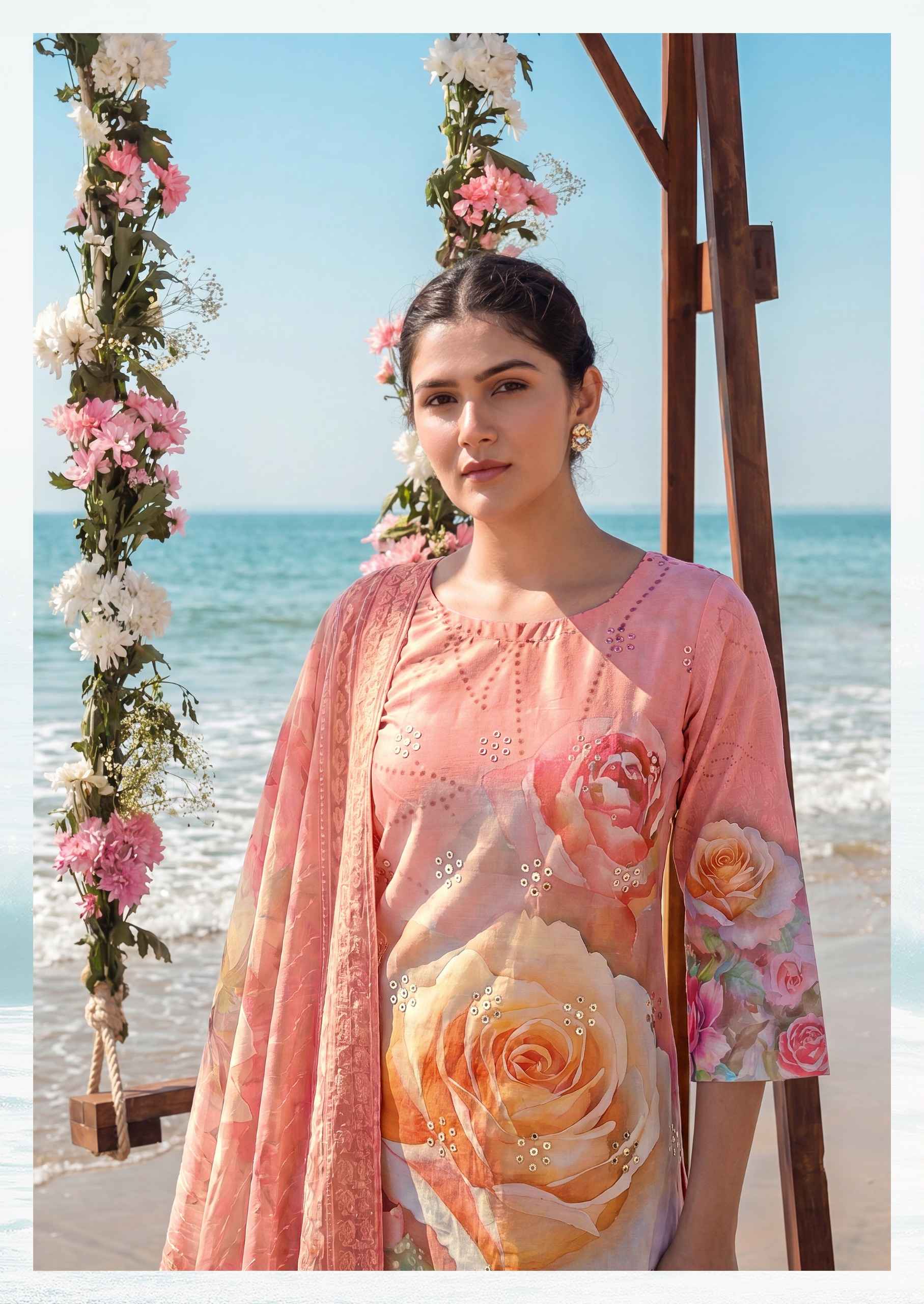 Alok Soni Chiken Cambric Cotton Dress Material 6 pcs Catalogue