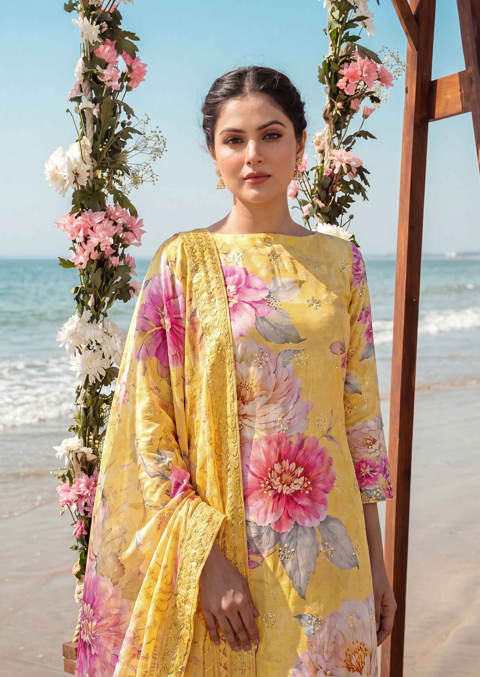 Alok Soni Chiken Cambric Cotton Dress Material 6 pcs Catalogue