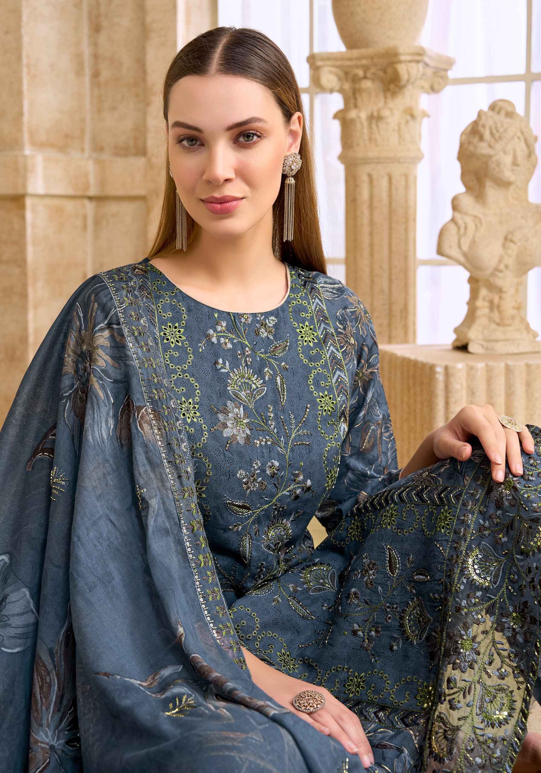 Alok Your Libaas Edition 2 Cambric Cotton Dress Material 6 pcs Catalogue
