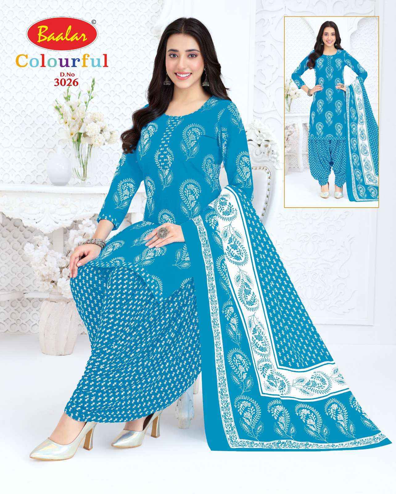Baalar Colourful Vol 30 Cotton Dress Material 36 pcs Catalogue