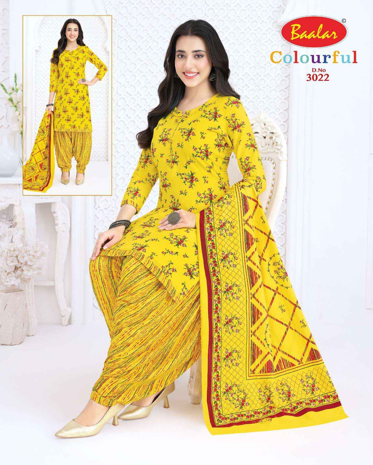 Baalar Colourful Vol 30 Cotton Dress Material 36 pcs Catalogue