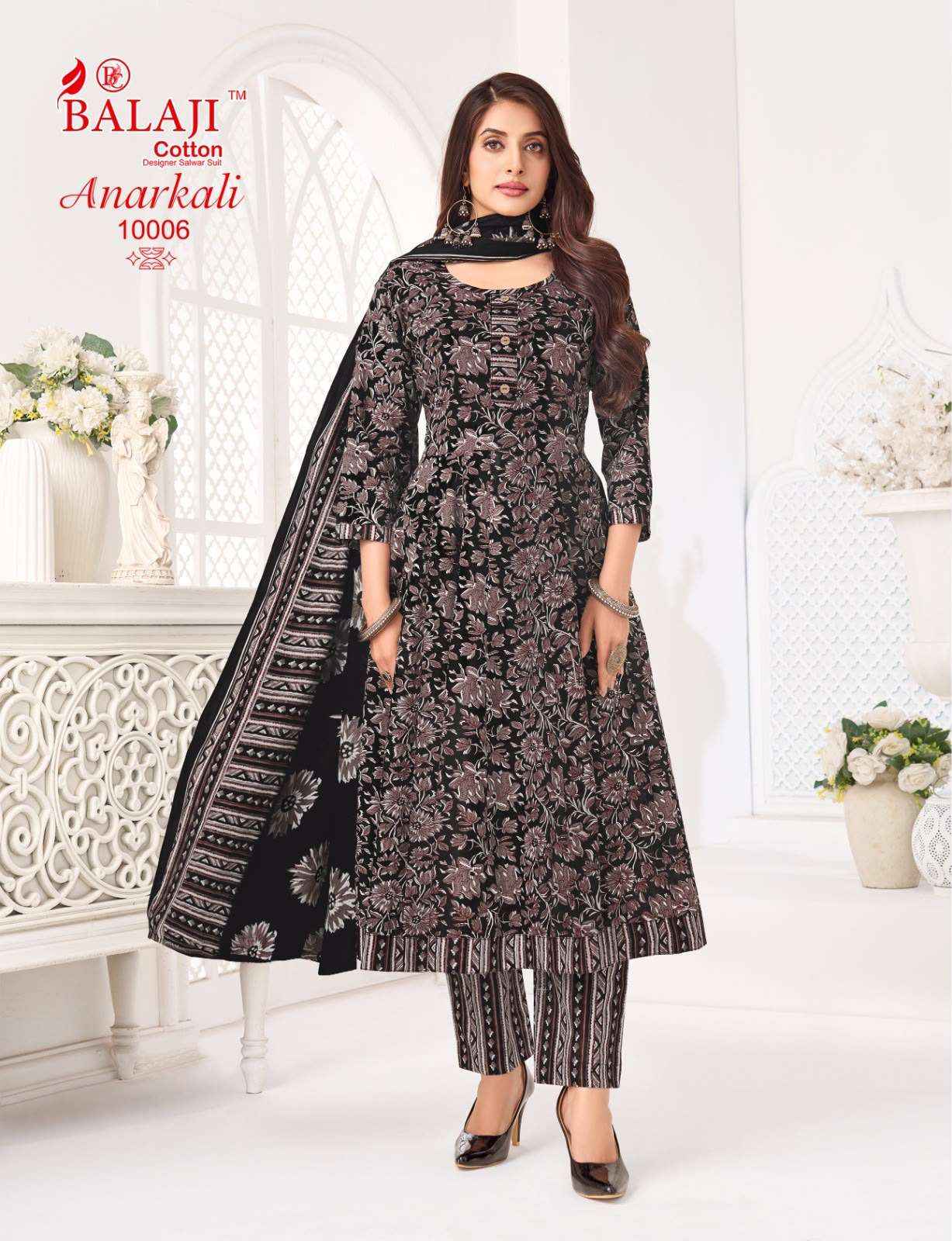 Balaji Anarkali Vol 10 Cotton Kurti Combo 8 pcs Catalogue