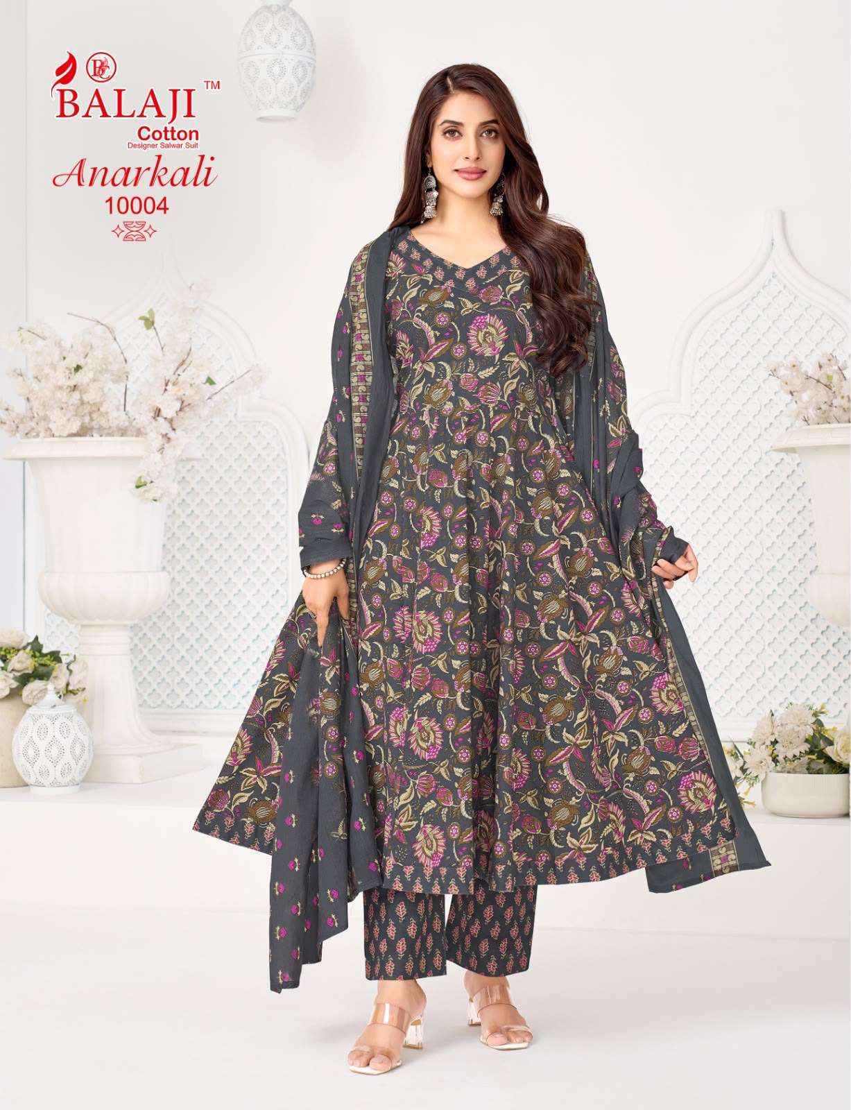 Balaji Anarkali Vol 10 Cotton Kurti Combo 8 pcs Catalogue