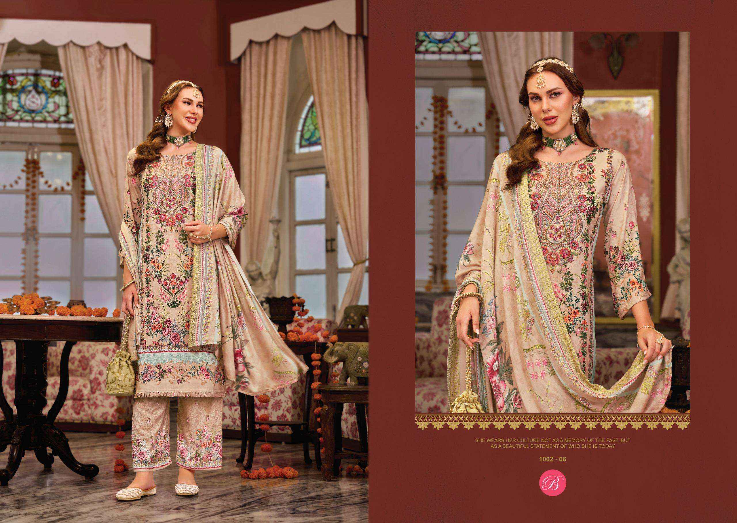 Belliza Dilkhush Vol 5 Viscose Rayon Dress Material 8 pcs Catalogue