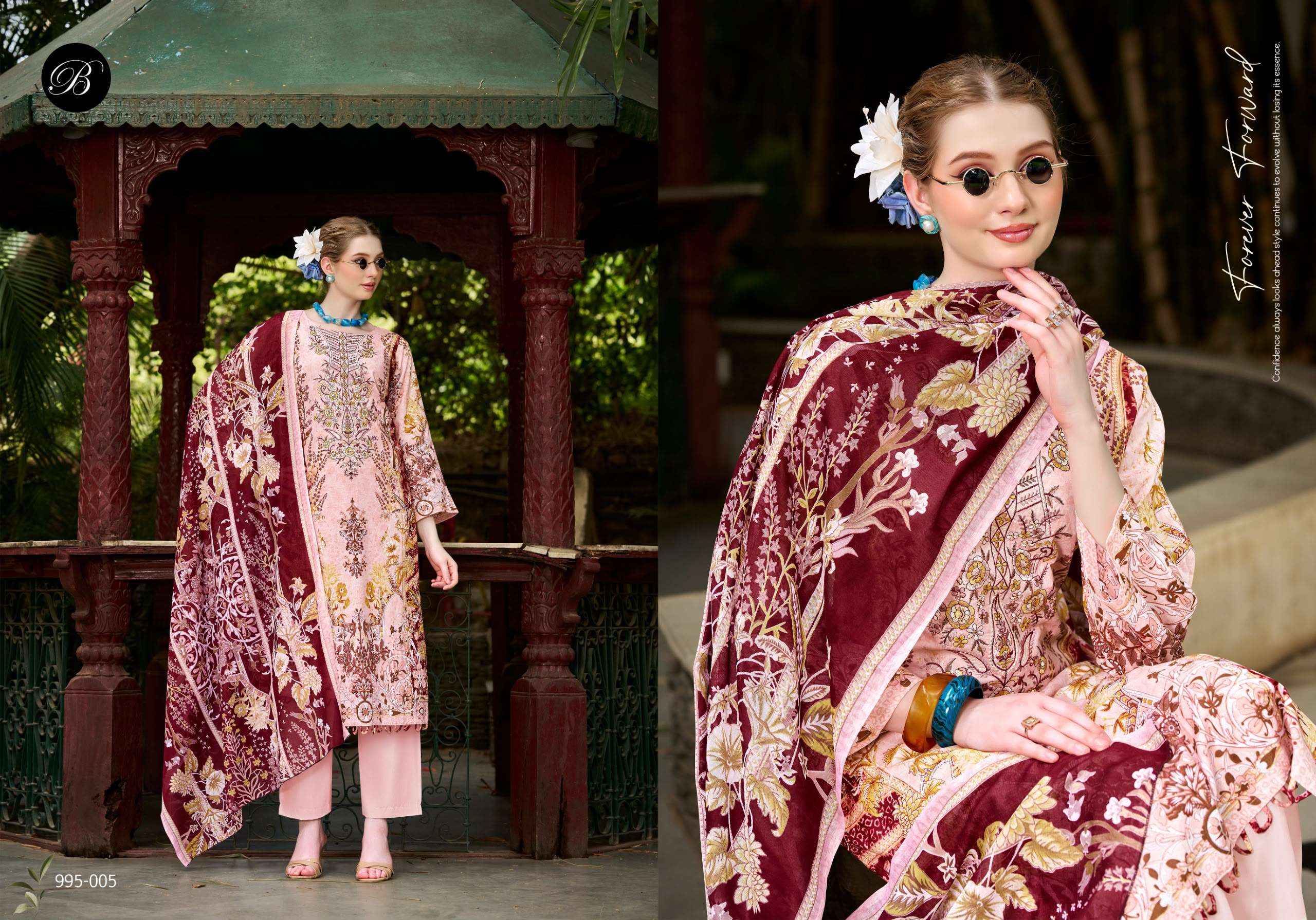 Belliza Naira Vol 153 Cotton Dress Material 8 pcs Cataloge